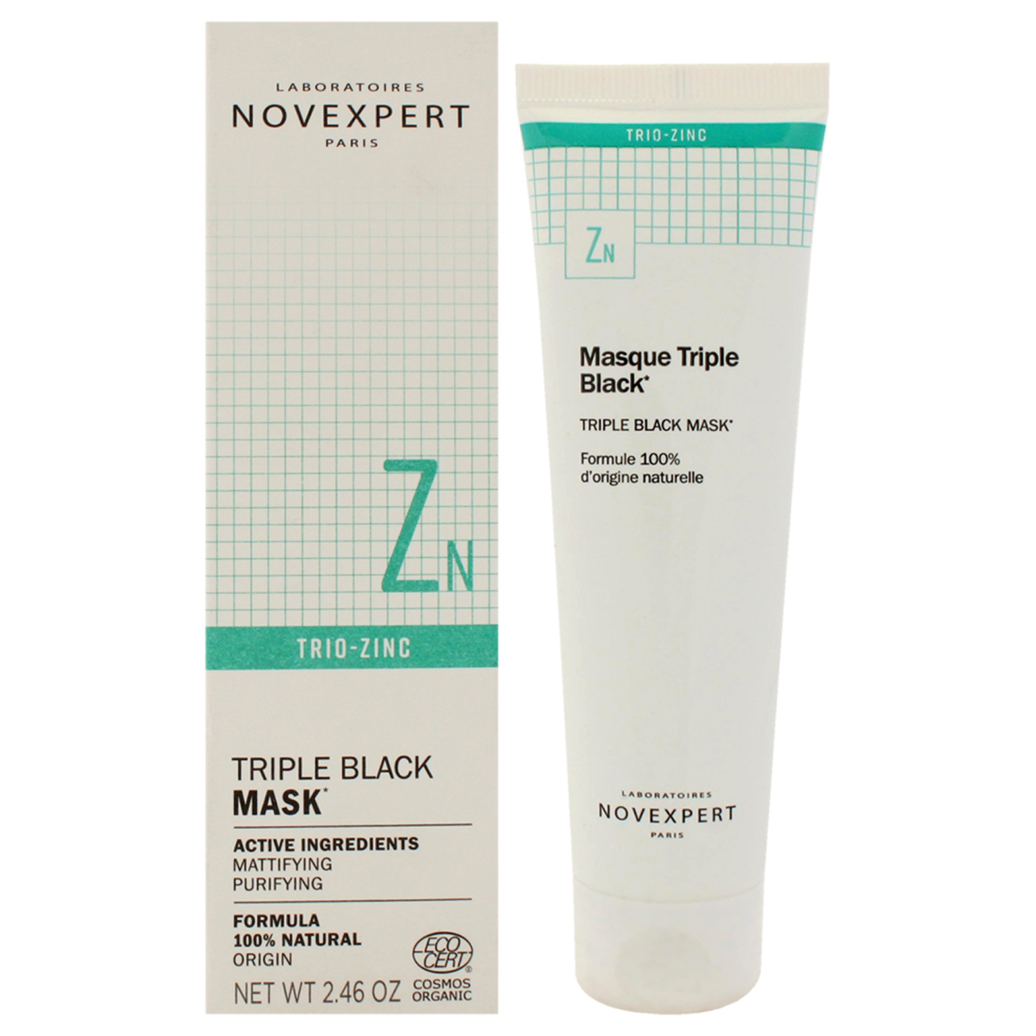 Masque Triple Black de Novexpert pour Femme - Masque 2,46&nbsp;oz