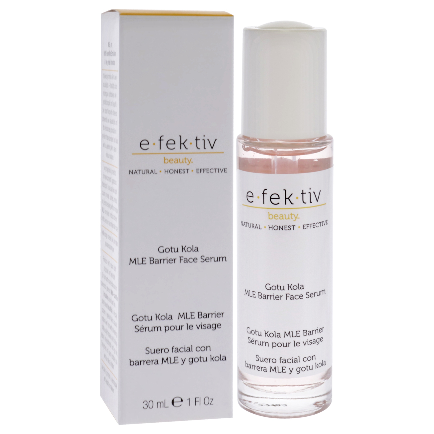 Gotu Kola Plus Ceramide 3 MLE Sérum du visage de barrière par e.fek.tiv pour unisexe - 1 oz Sérum