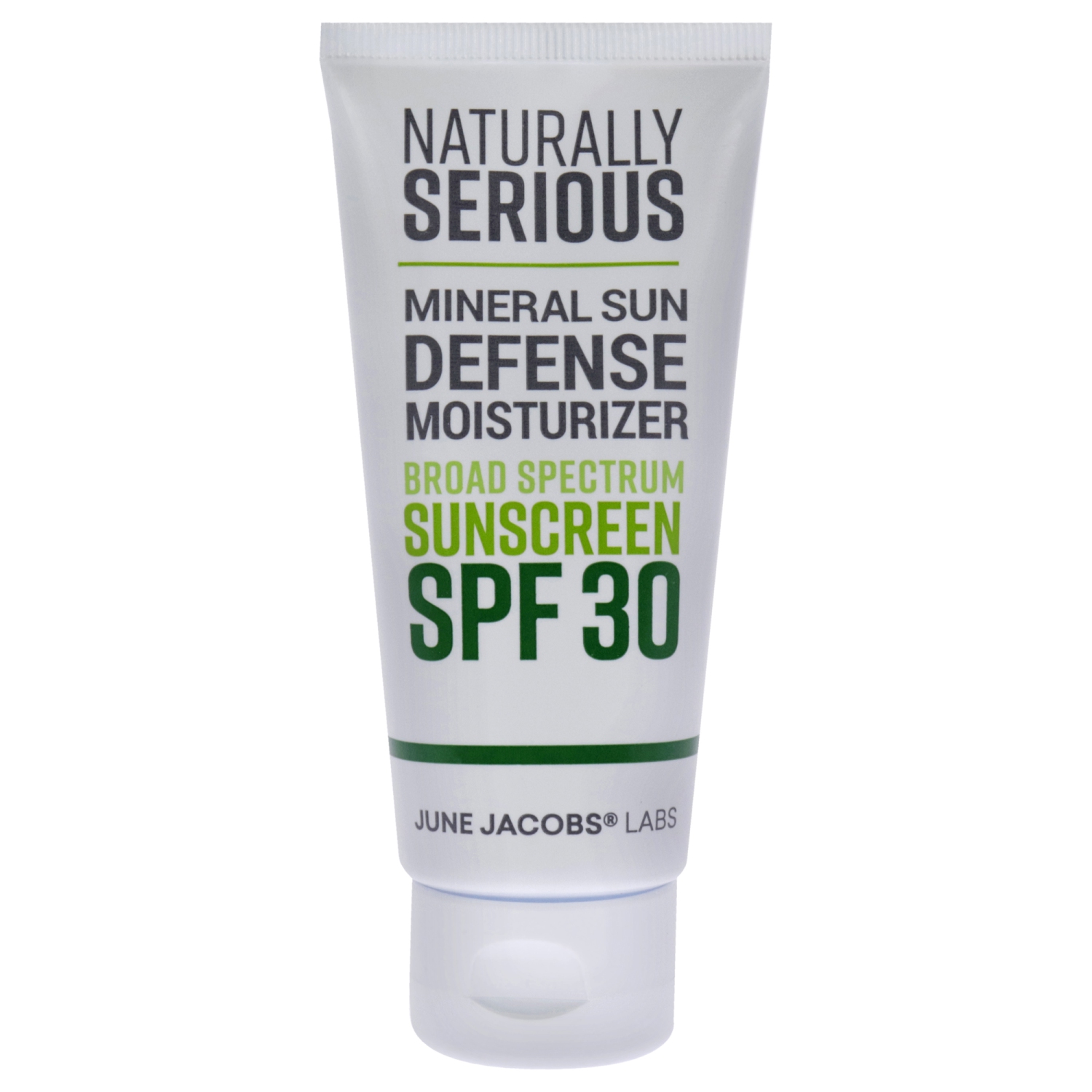 Mineral Sun Defense Moisturize Sunscreen SPF 30 by Naturally Serious for Unisex - 1.7 oz Sunscreen