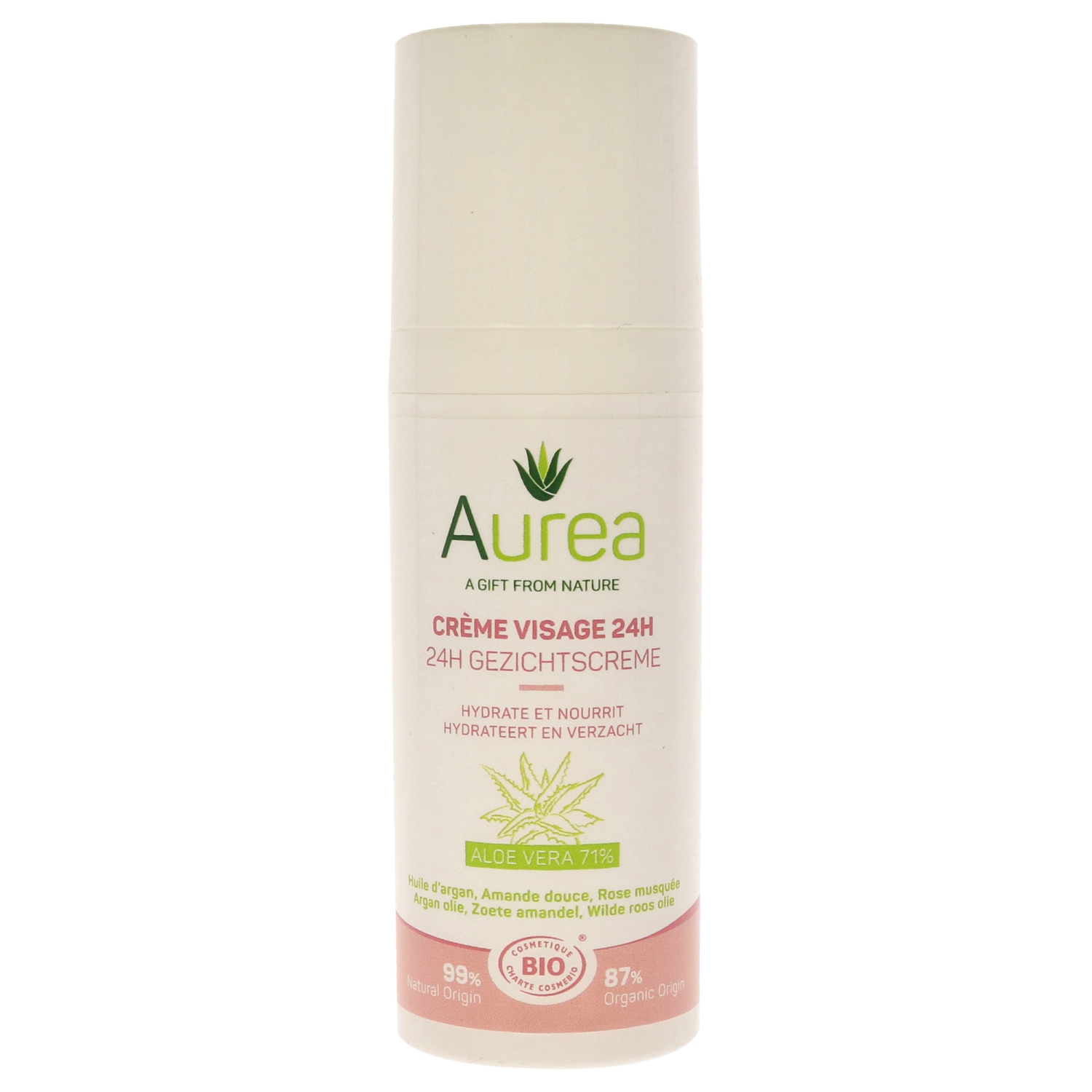 Crème pour le visage 24H par Aurea pour unisexe - 1,7&nbsp;oz Crème