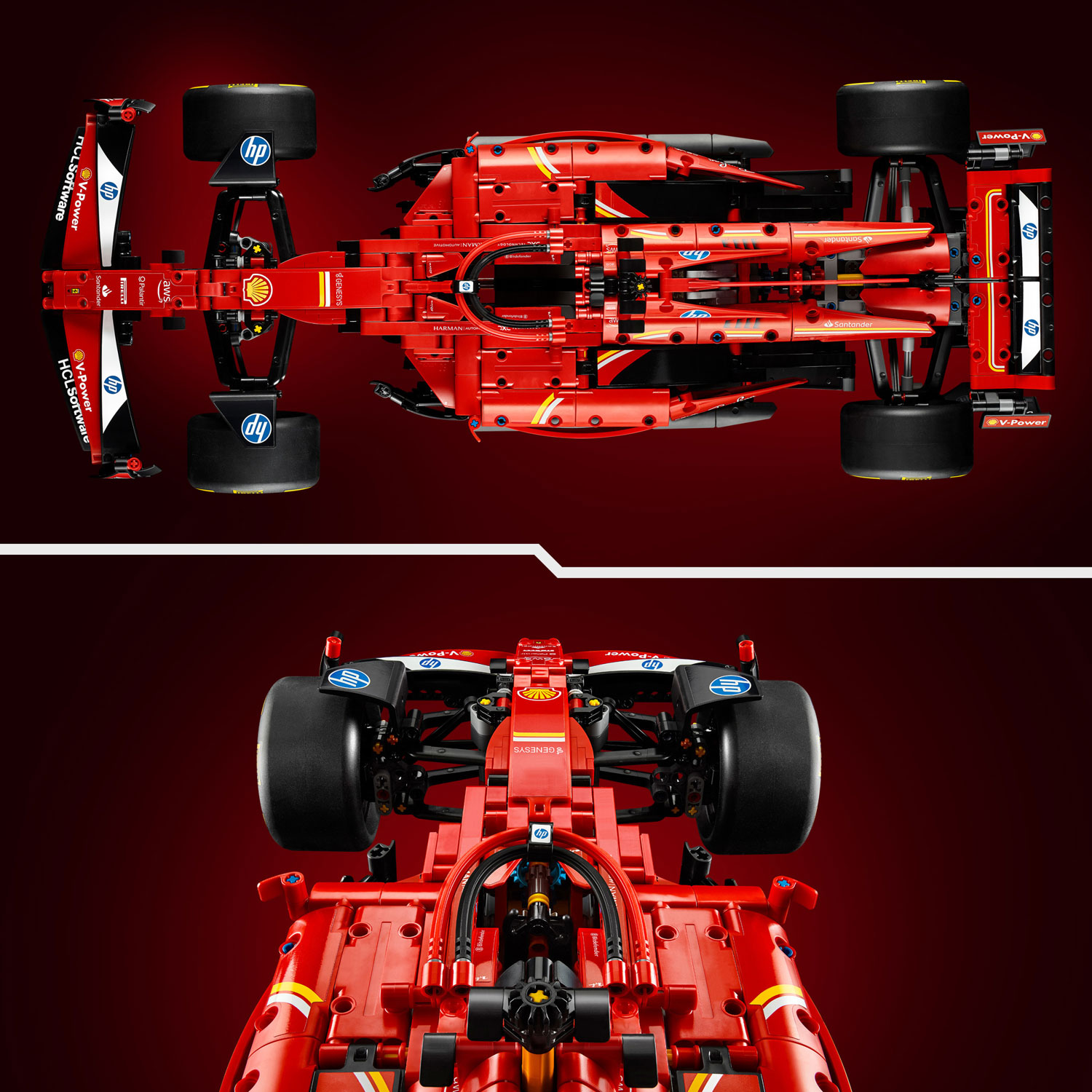 LEGO Technic : Voiture Ferrari SF-24 F1 - 1361 pièces