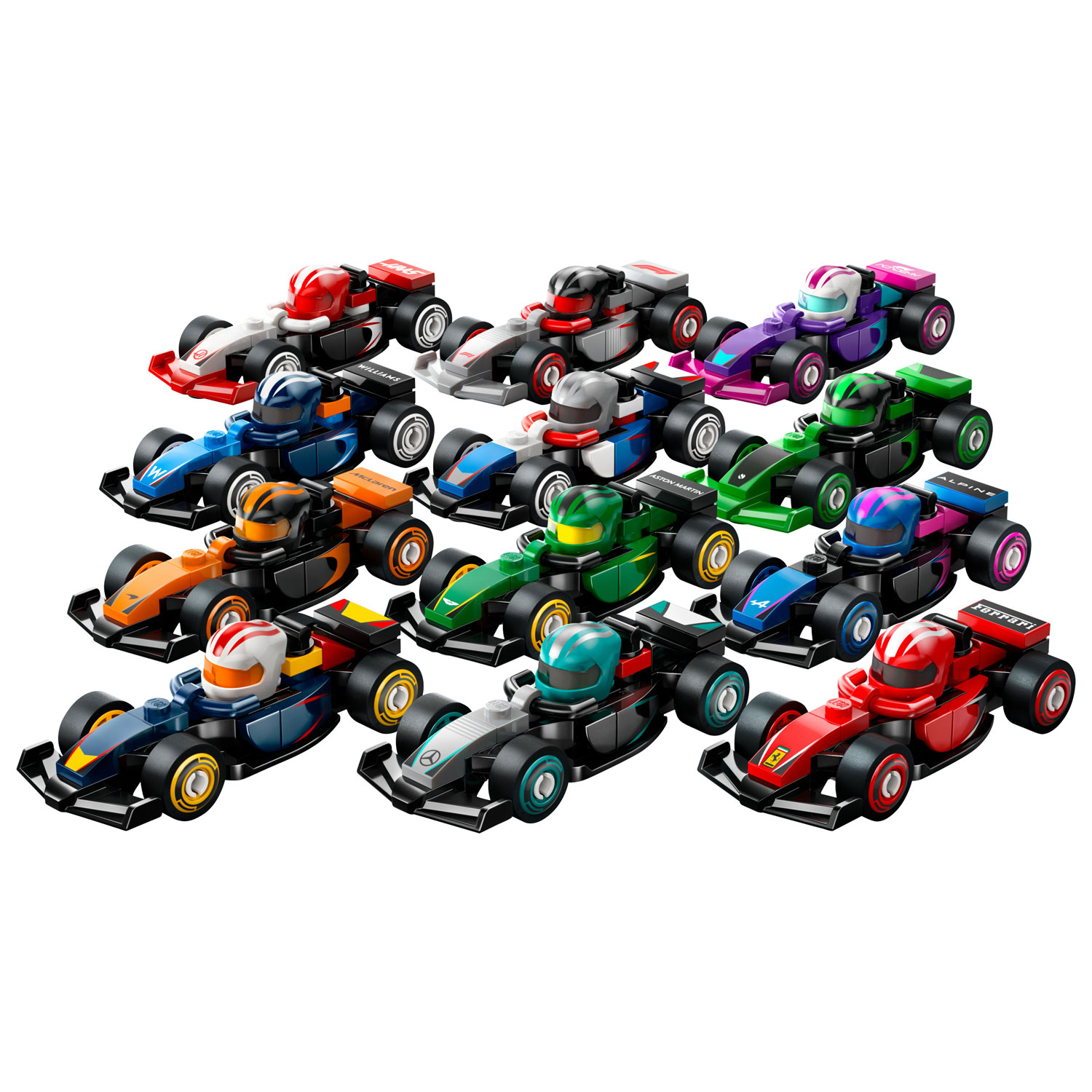 LEGO Minifigures: F1 Collectible Race Cars - 29 Pieces (71049) - 1 Assorted Figure