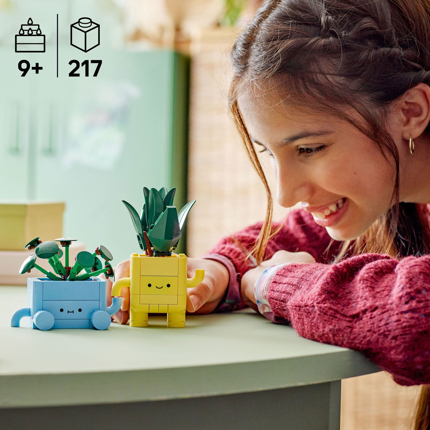 LEGO Botanicals : Les plantes radieuses - 217 pièces