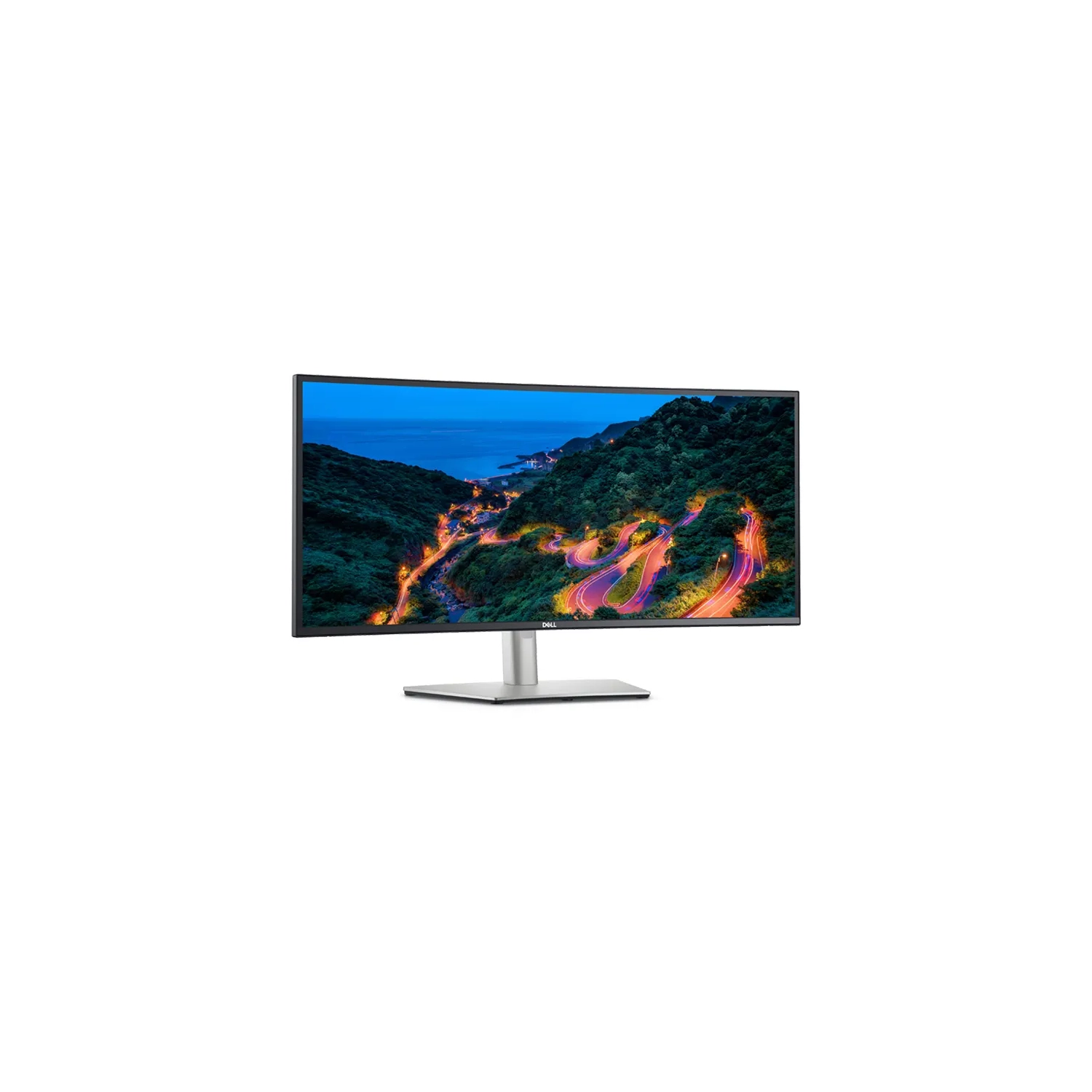 Open Box – Dell UltraSharp U3423WE 34" WQHD (3440*1440) 60Hz Curved Monitor w/ Internal Power Monitor w/ USB-C Hub, 1x RJ45, 1x USB-C Video In, 2x HDMI & 1x Display Port