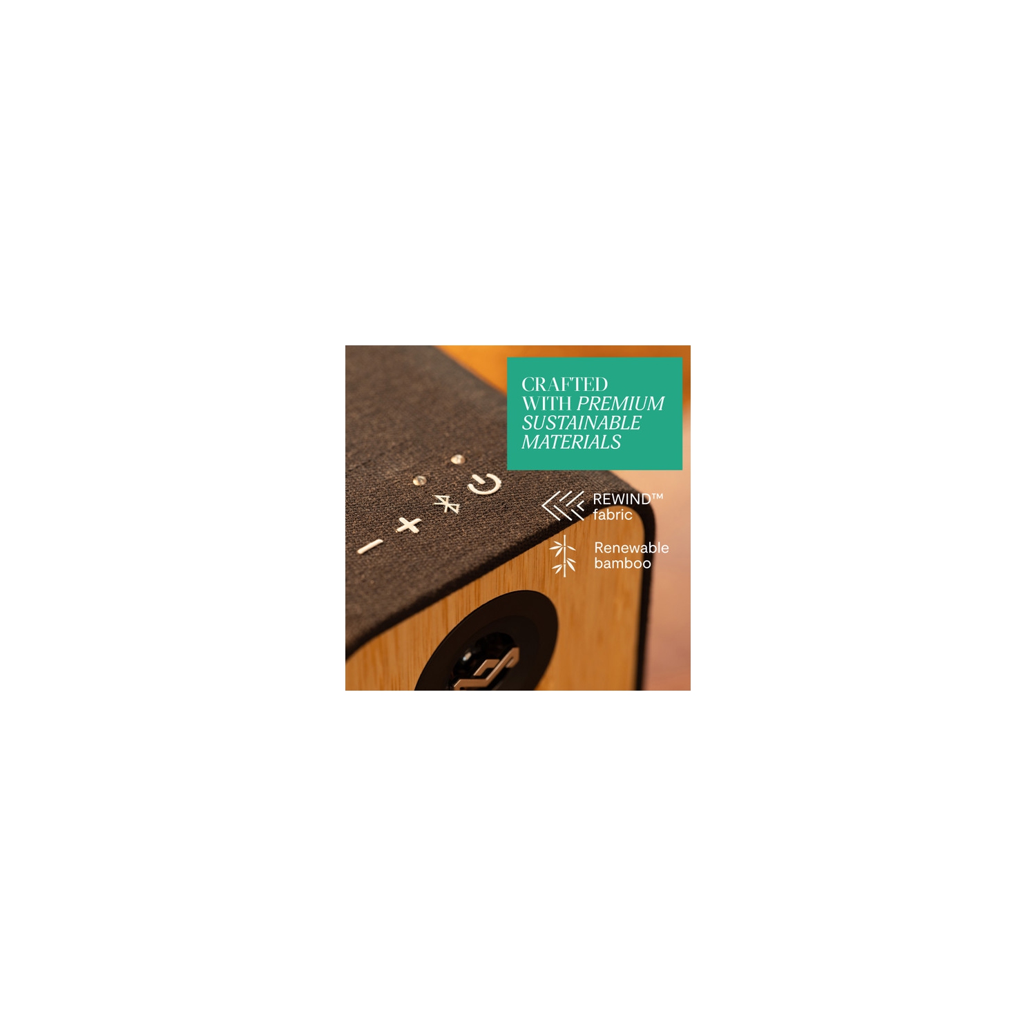 Haut-parleurs d'étagère Bluetooth Uplift de House of Marley