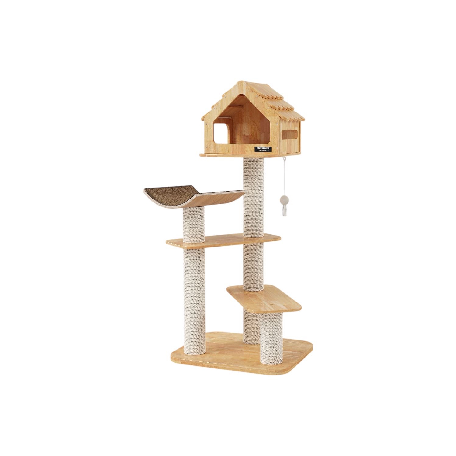MiaoZan Cat Tree - Forest Hut-B