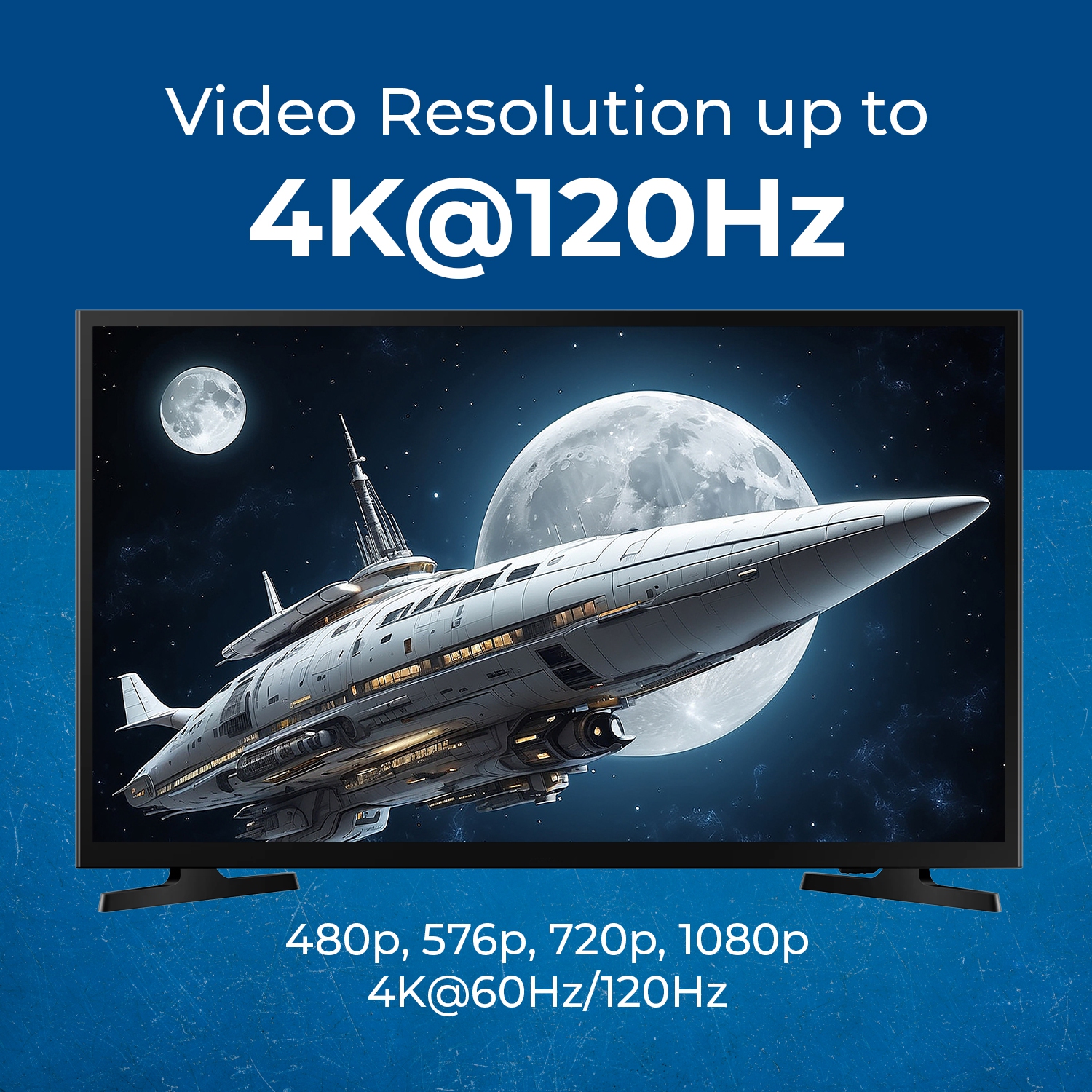 Prolongateur USB-C à HDMI 4K@120&nbsp;Hz par CAT 6/7 jusqu'à 100 pi