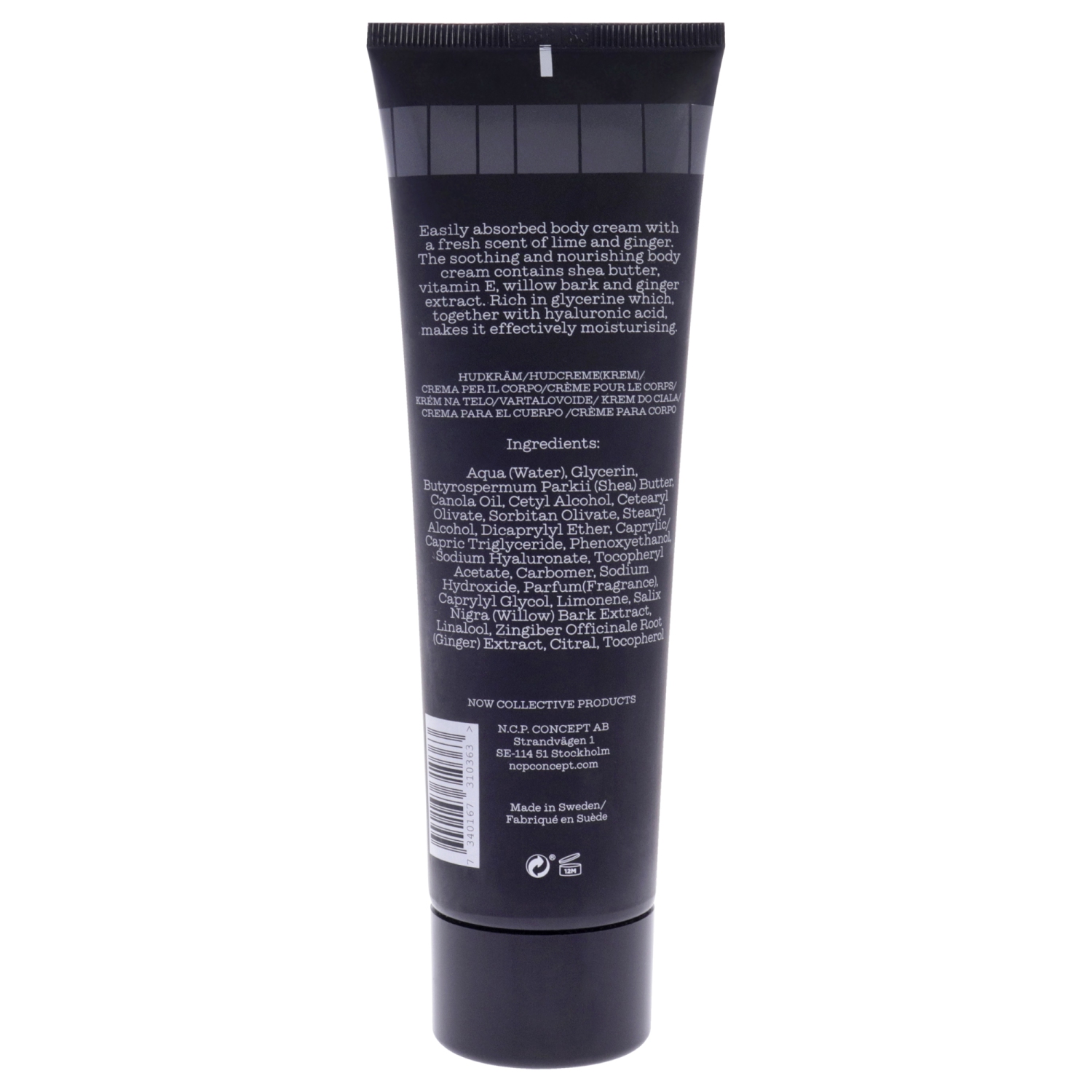 Olfactive Facet -102 Ginger and Lime by NCP for Unisex - 5.1 oz Body Cream