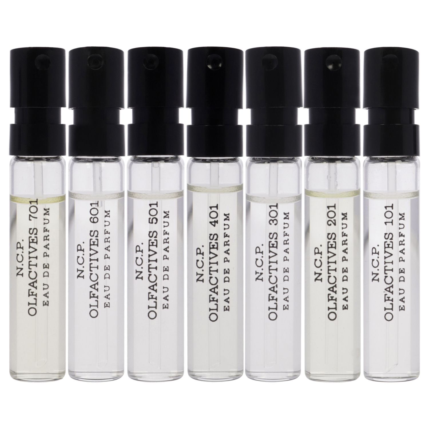 Discover Seven Facets Kit by NCP for Unisex - 7 x 2 ml Olfactive Facet - EDP Spray