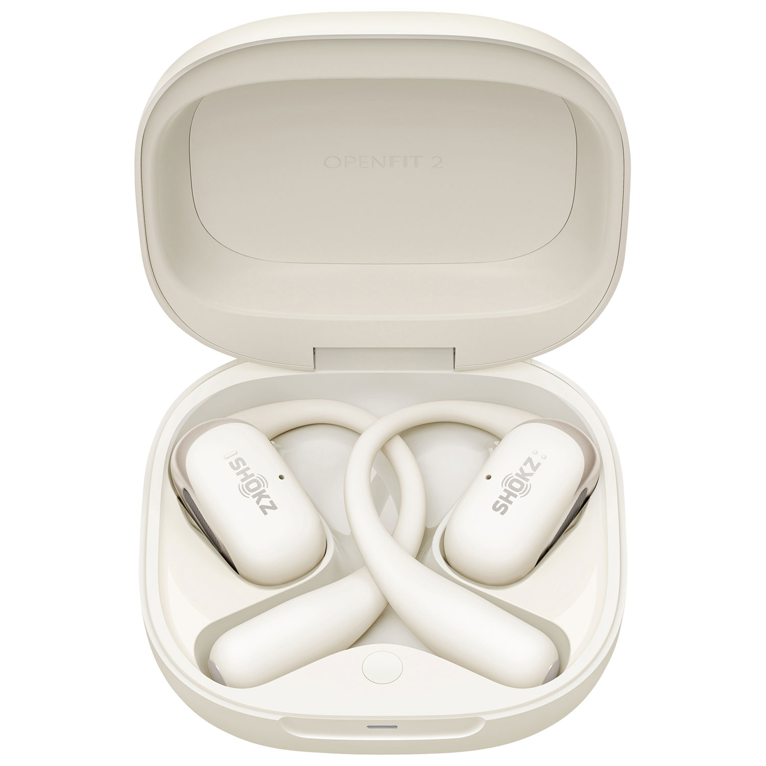 SHOKZ openfit2 ホワイト Shokz OpenFit 2 – FOCALPOINT DIRECT