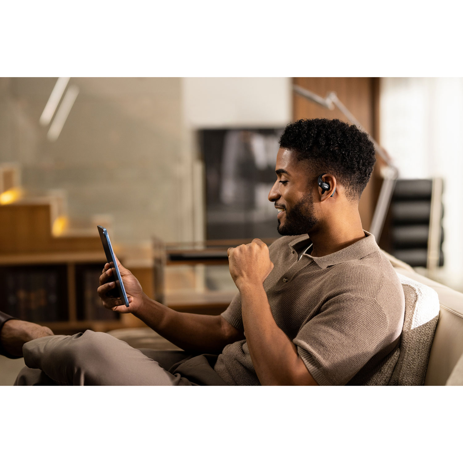 Shokz OpenFit 2 Open-Ear True Wireless Earbuds - Black