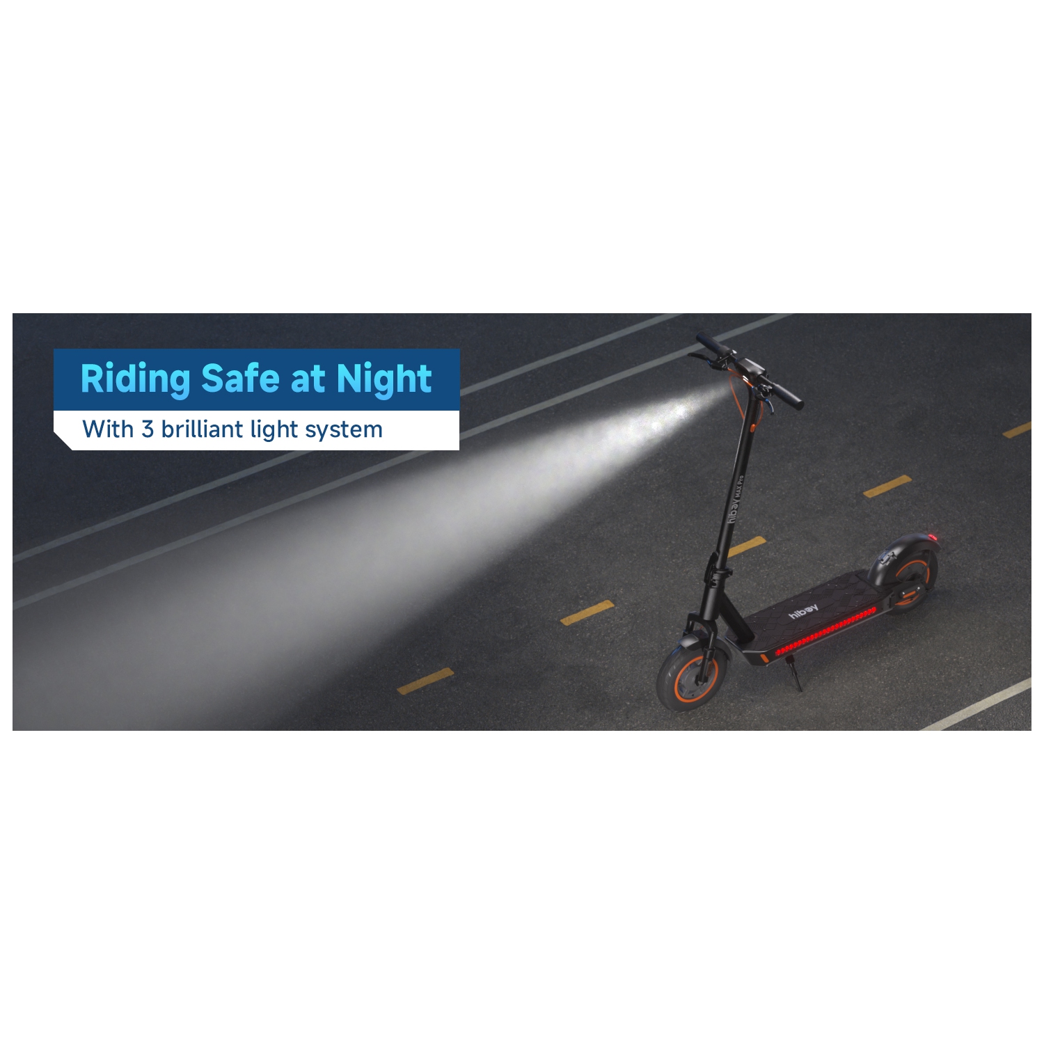 Hiboy MAX Pro Electric Scooter with Seat, 74km Range / 35km/h / 650W Motor / 11'' Pneumatic Tires / Split Hub Design / Dual Suspension / 120kg MAX