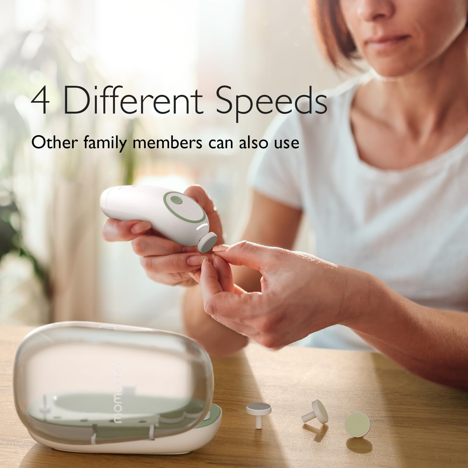 Tire-lait portable Momcozy S12 Pro & Tondeuse à ongles Momcozy Baby, électrique, rechargeable, cadeau pour la fête prénatale