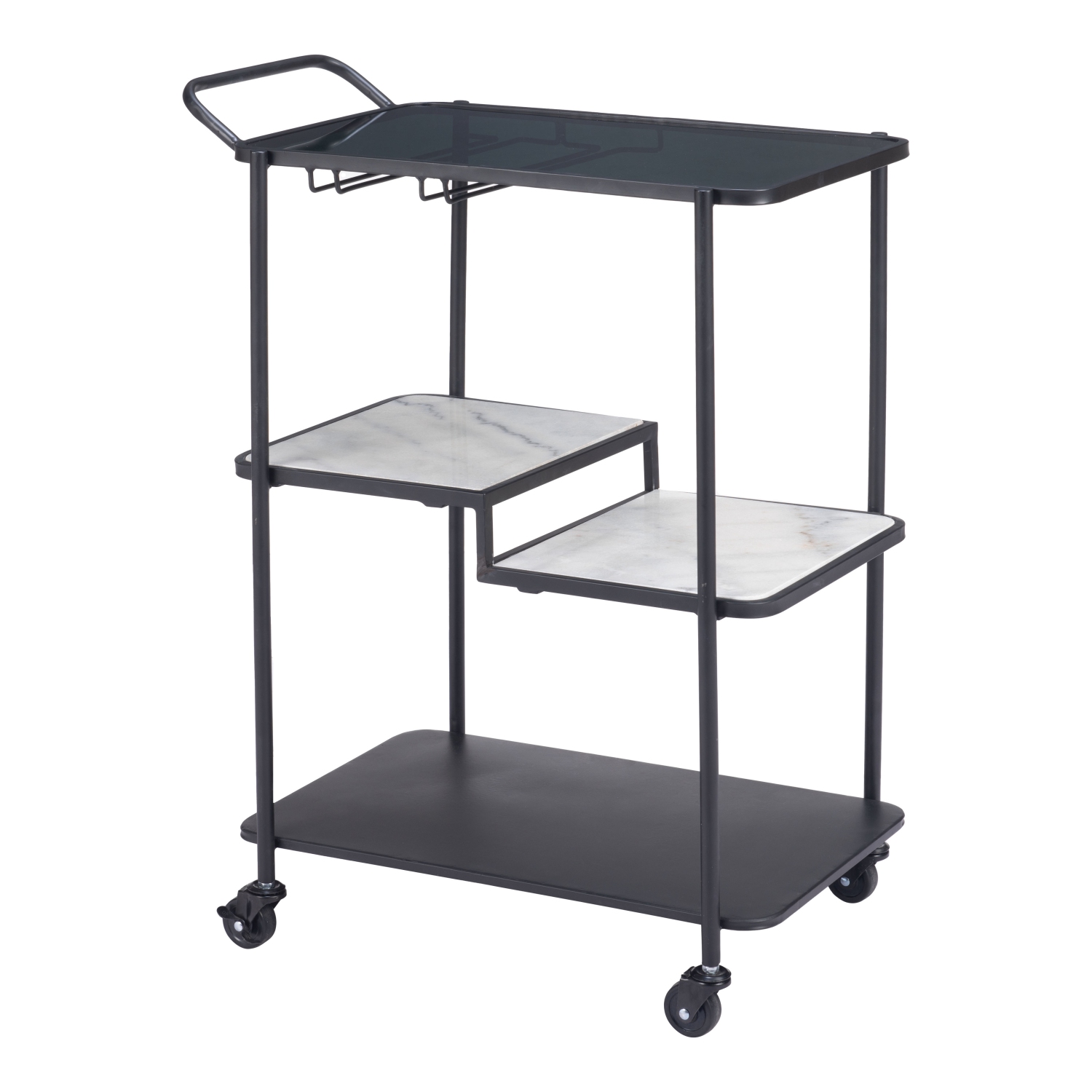Constanza Bar Cart Black