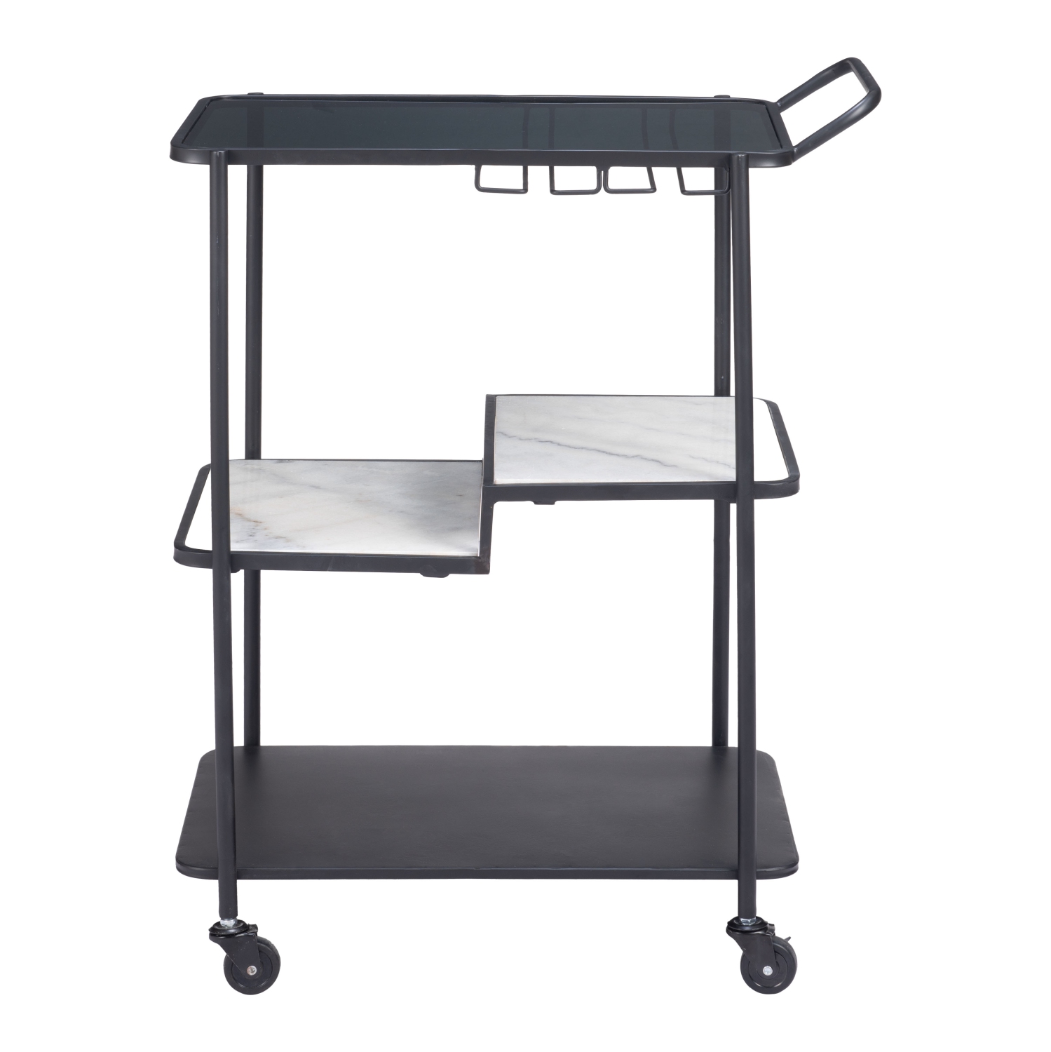 Constanza Bar Cart Black
