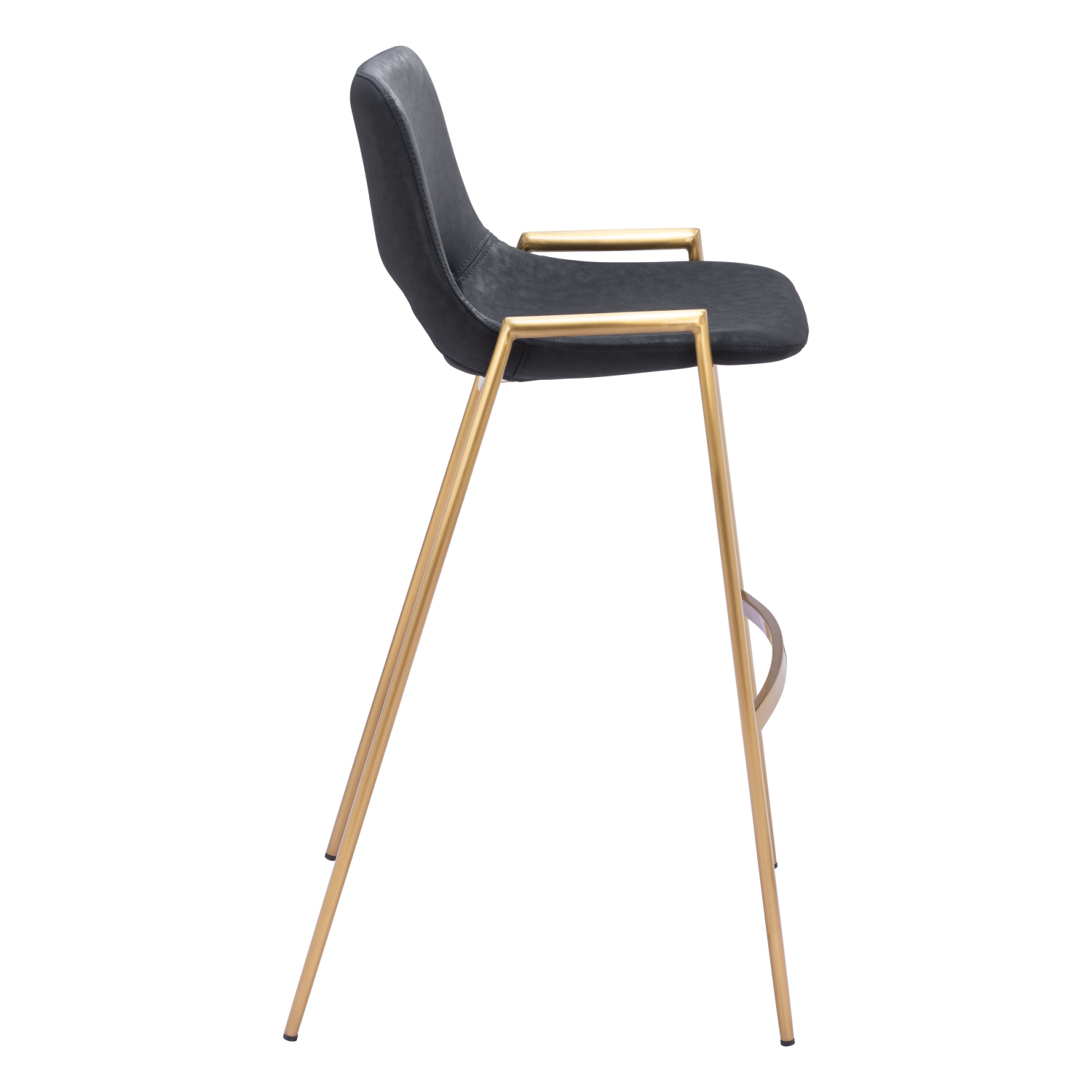 Desi Barstool Black & Gold