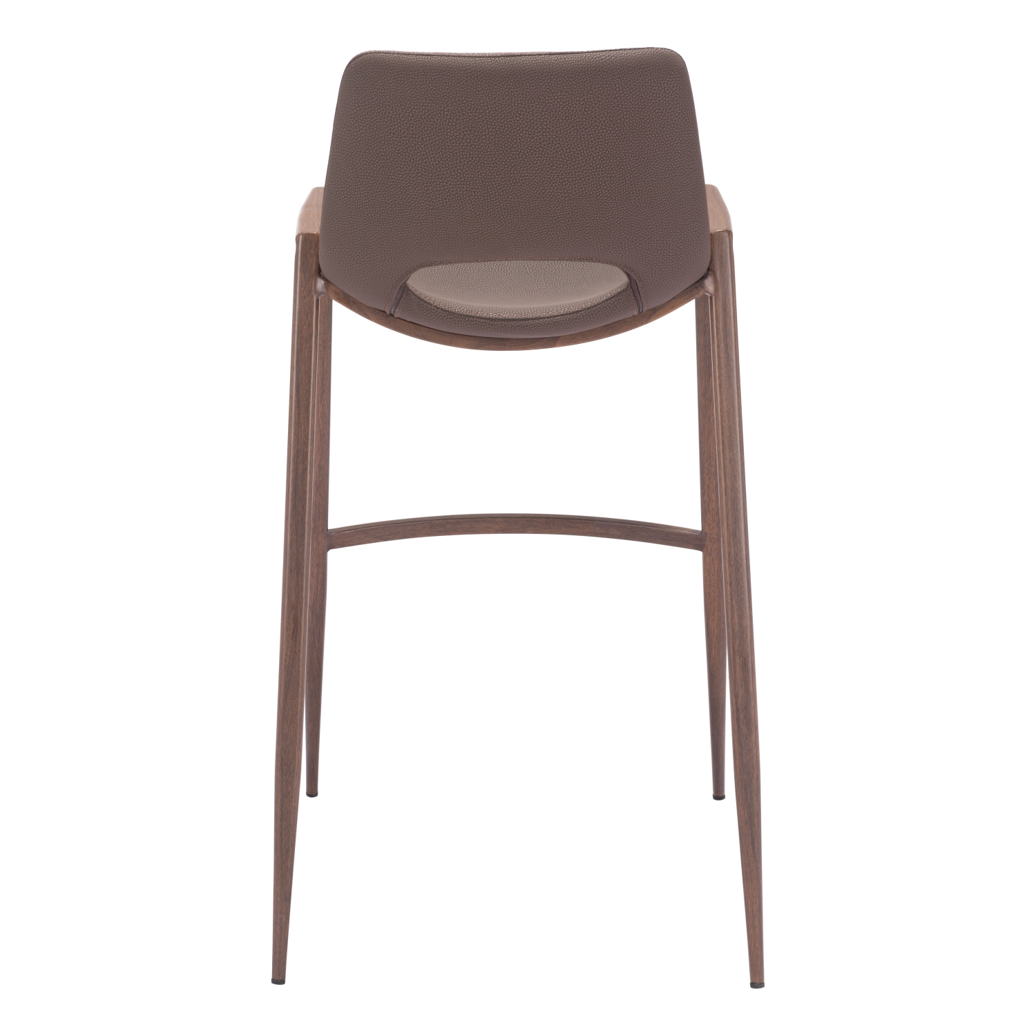Desi Barstool Brown & Walnut