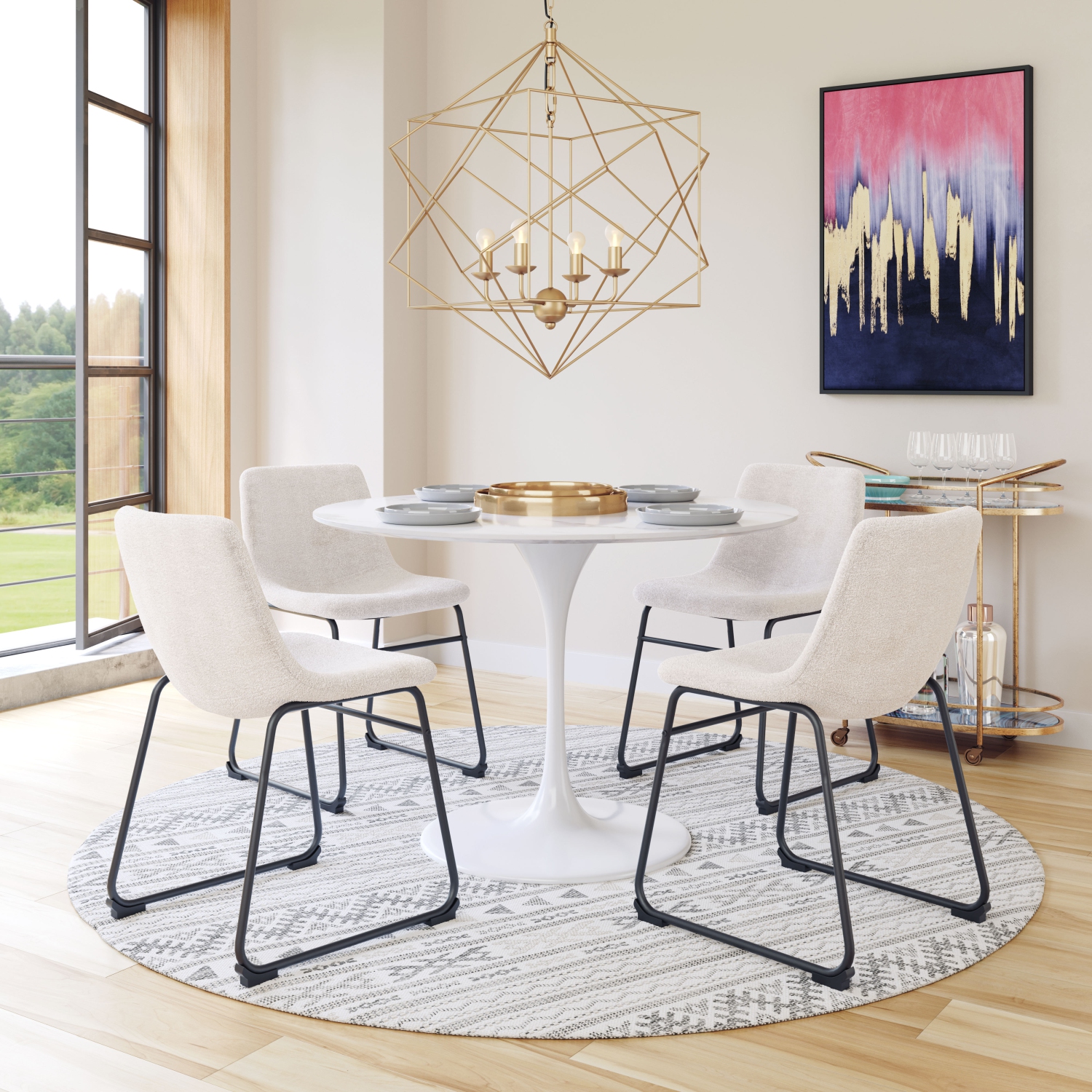 Smart Dining Chair Ivory