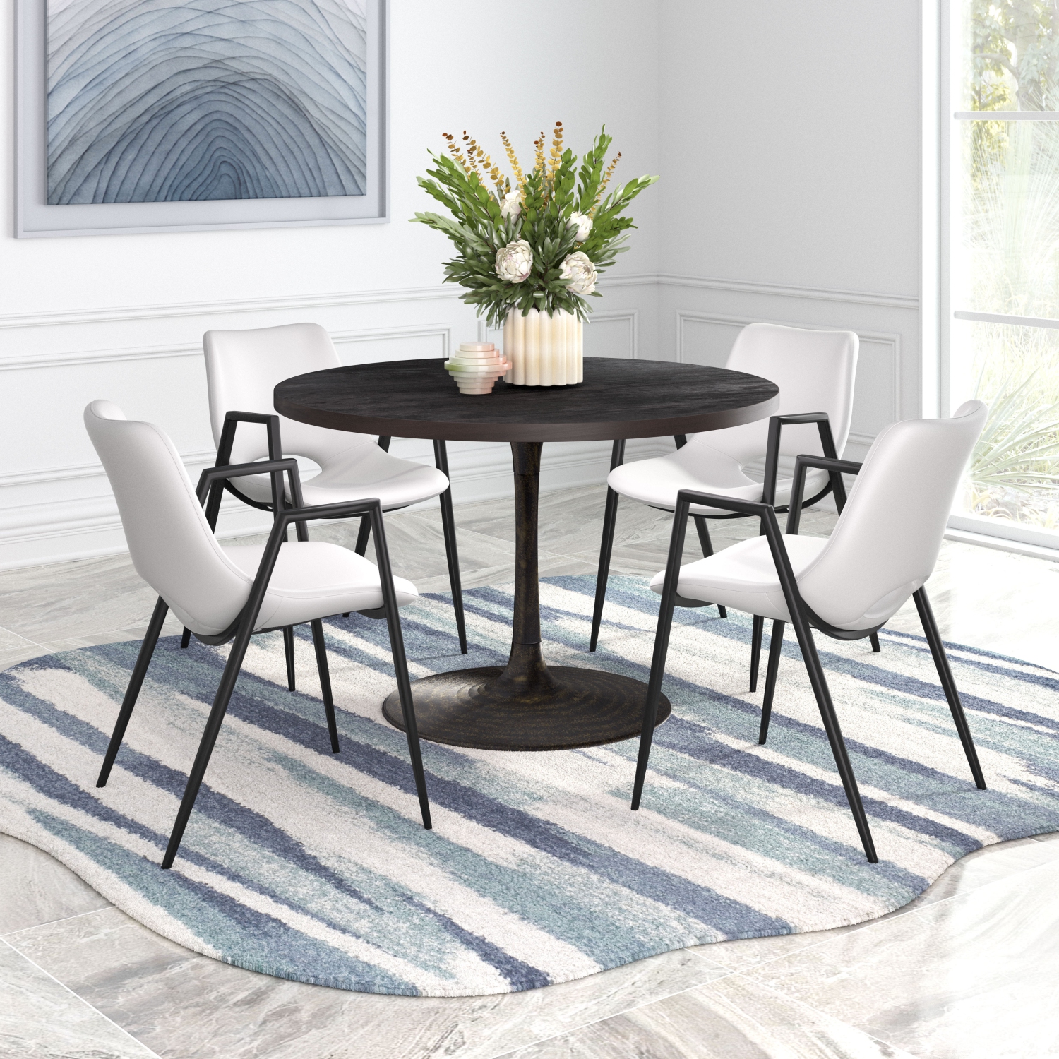 Desi Dining Chair White