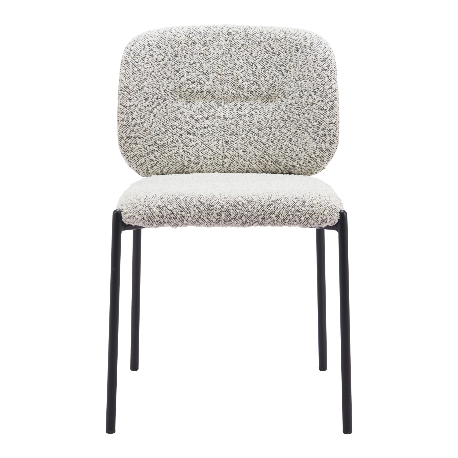 Chaise de salle à manger PLAT Gris