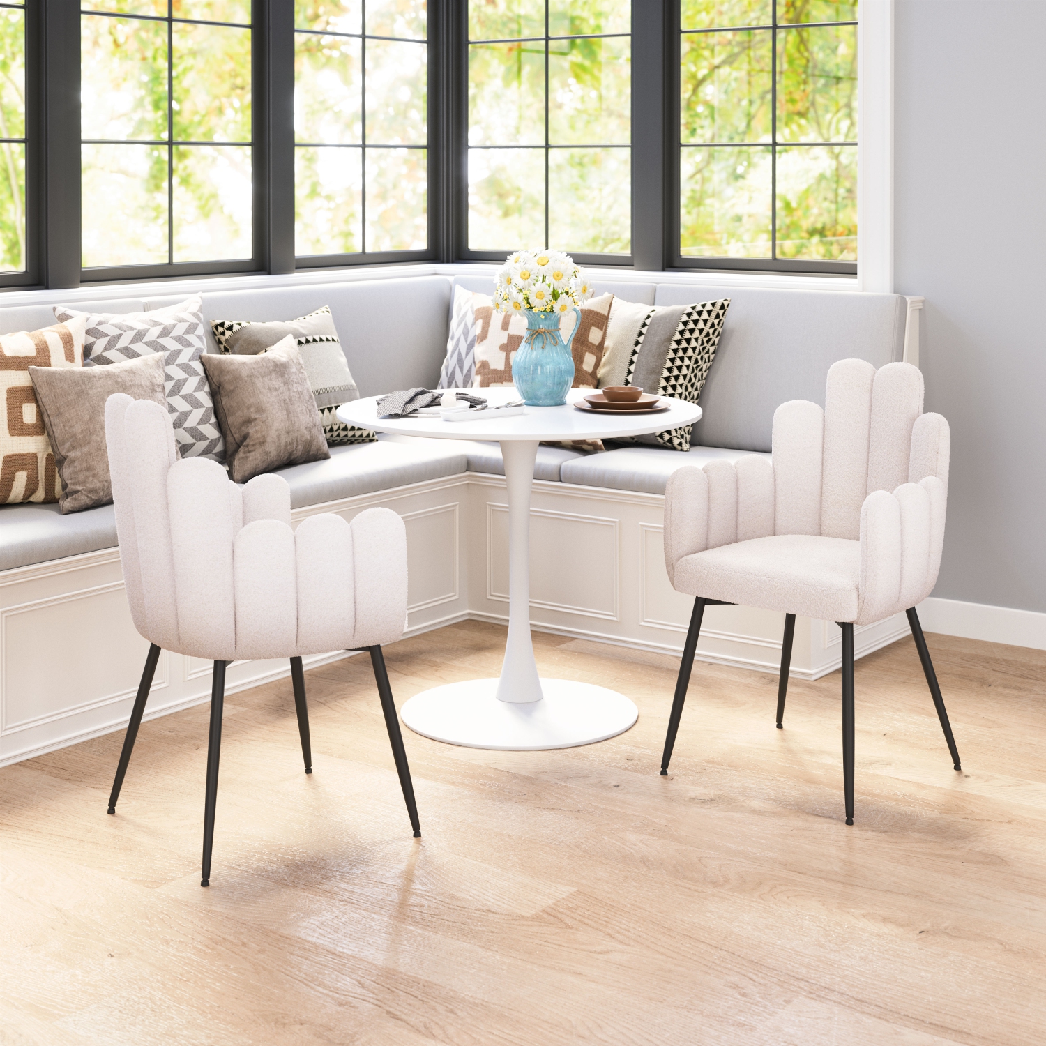 Noosa Dining Chair Ivory