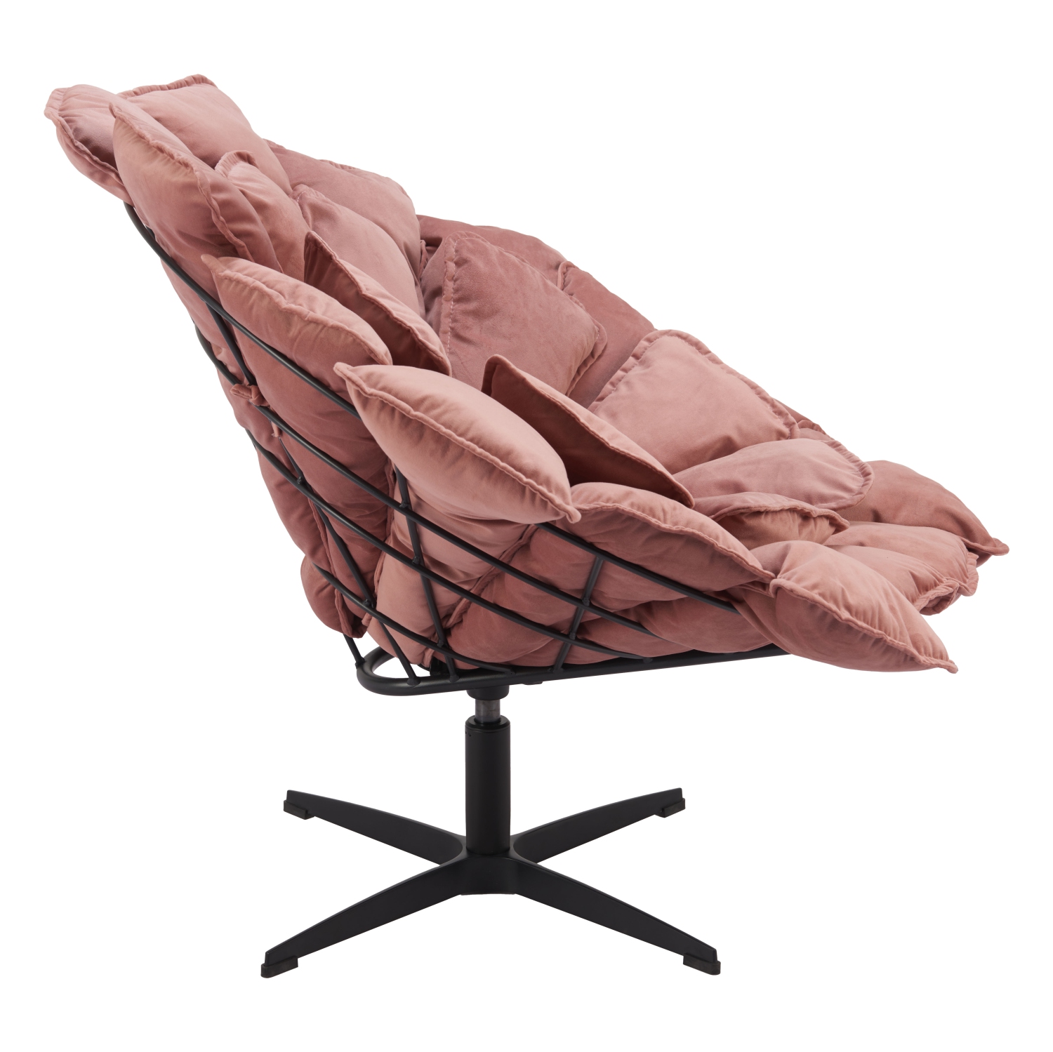 Fauteuil d'appoint Kipas rose