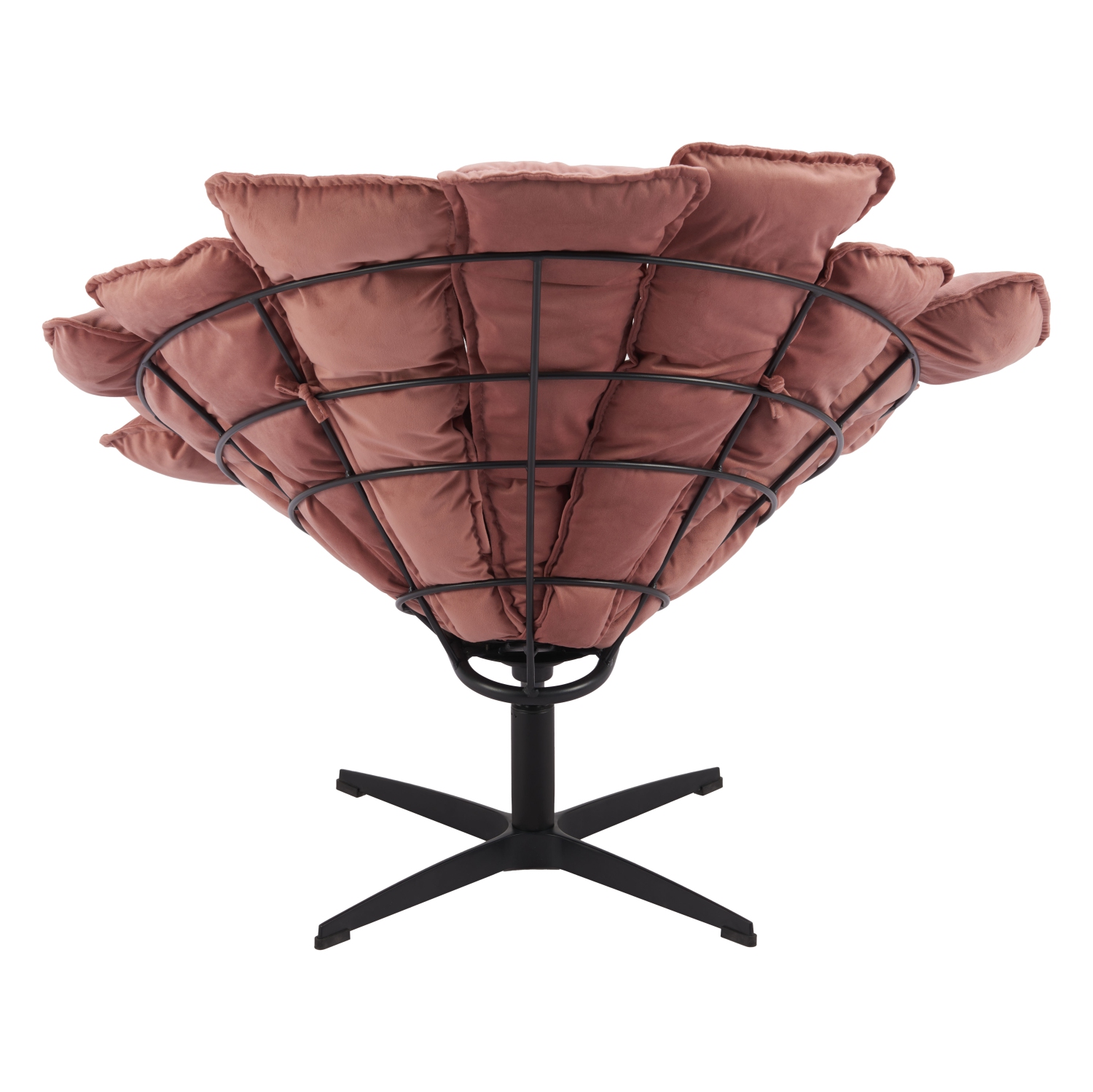 Fauteuil d'appoint Kipas rose