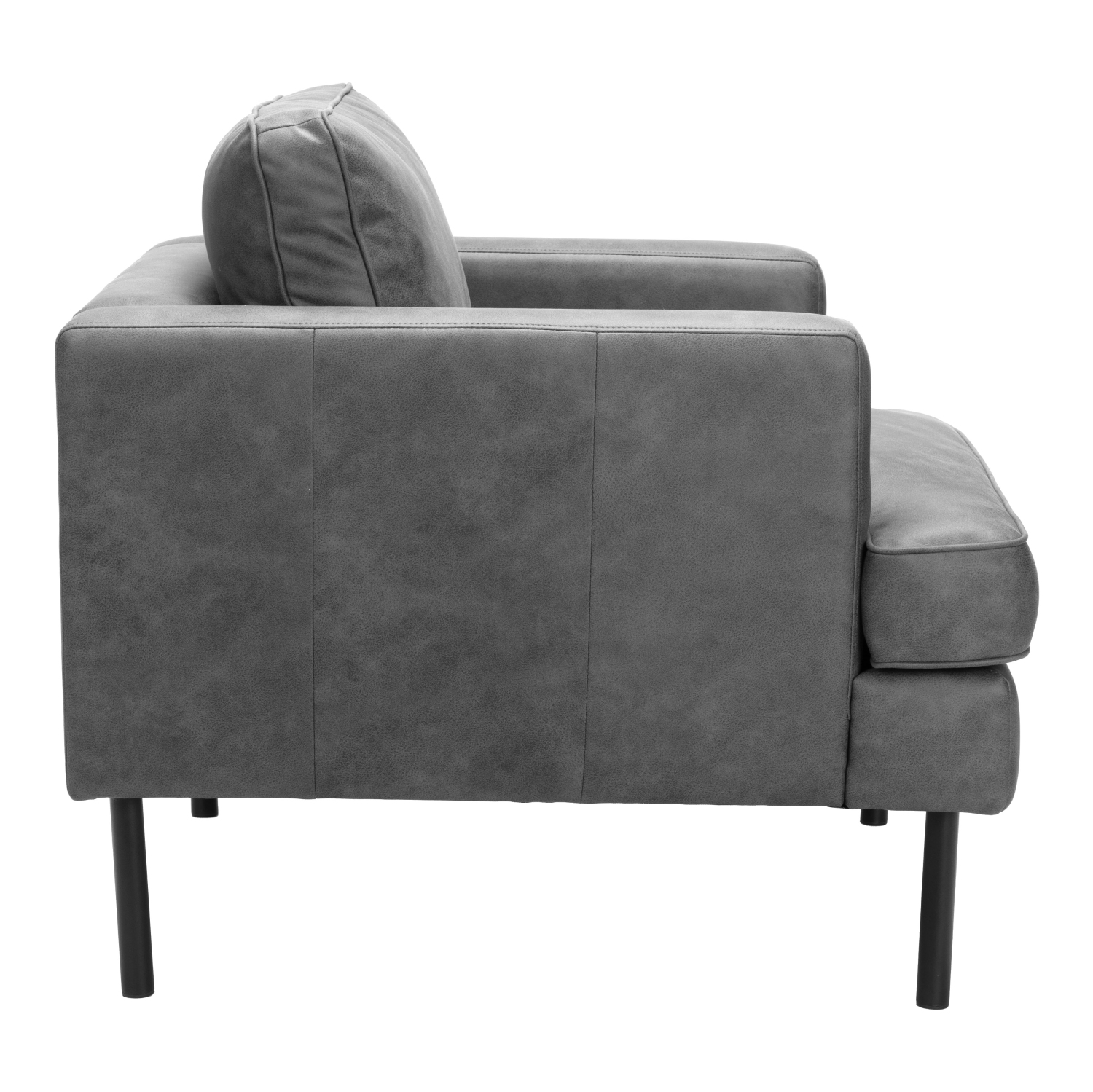 Fauteuil Decennie gris rétro