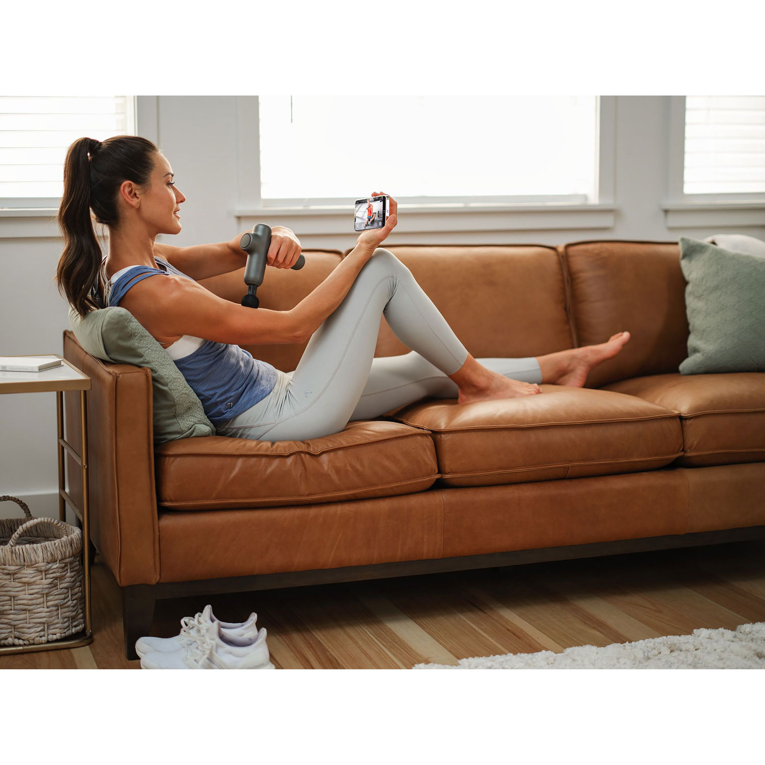 NordicTrack PulseTech Percussive Therapy Recovery Massage Device - Grey