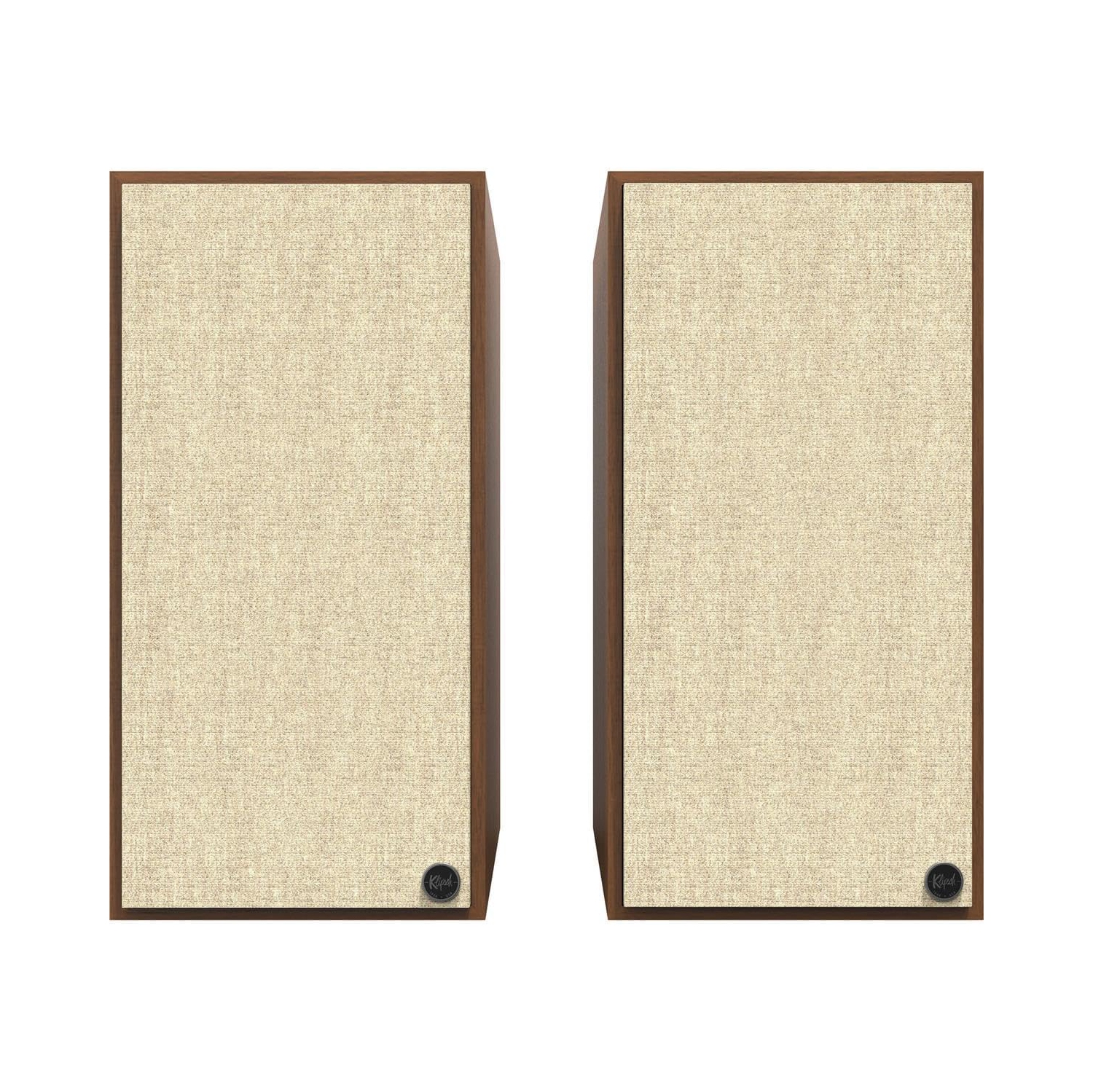 Open Box - Klipsch The Nines 240-Watt Bookshelf Speaker - Pair - Walnut