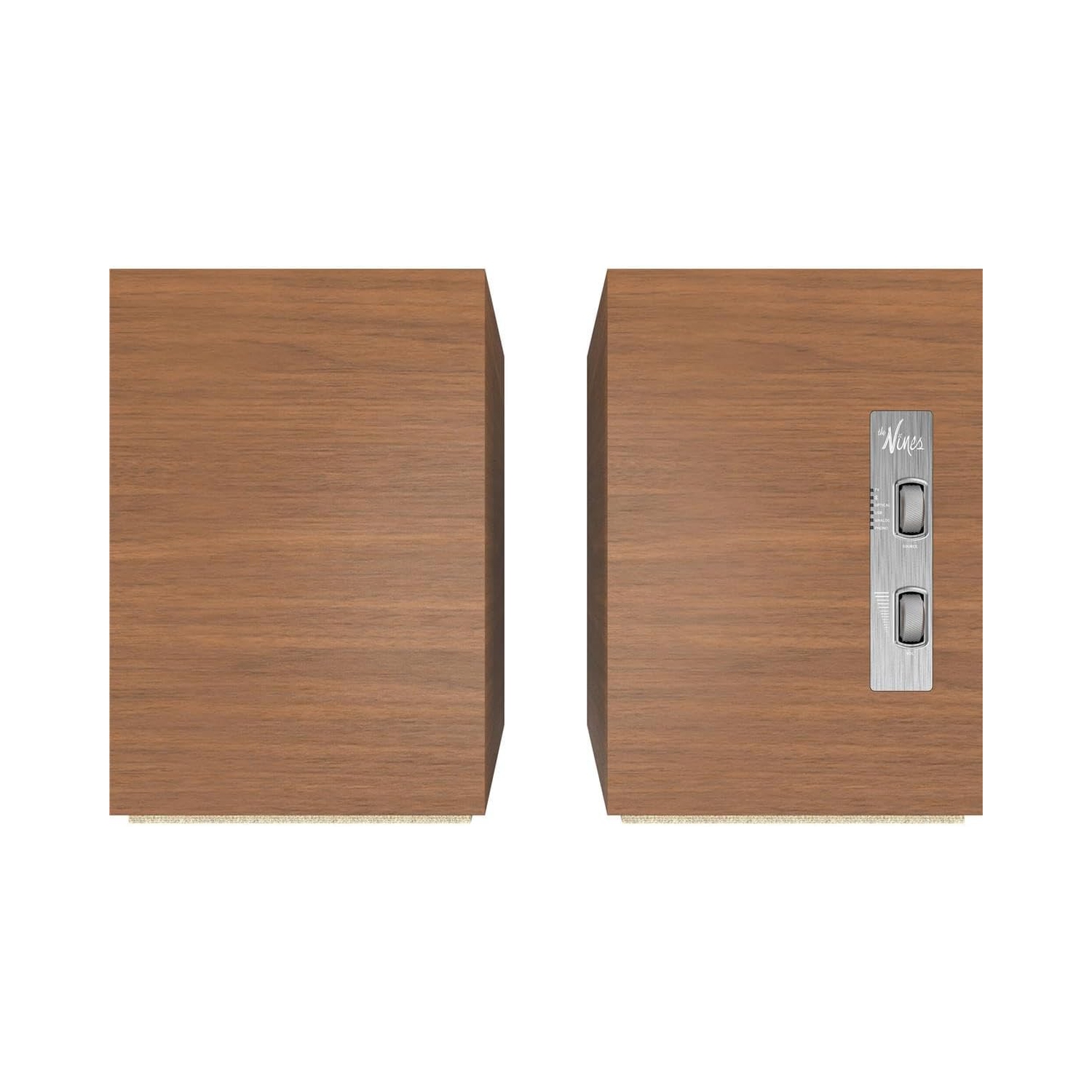 Open Box - Klipsch The Nines 240-Watt Bookshelf Speaker - Pair - Walnut