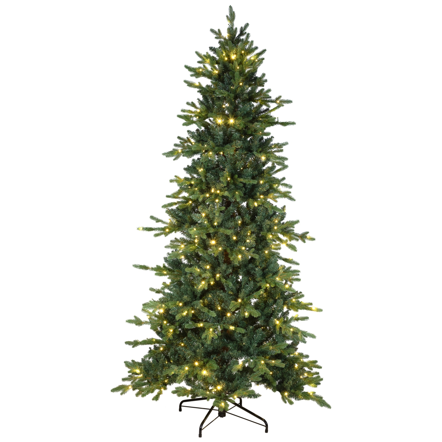 Real TouchPre-Lit Elite Breckenridge Pine IPT Artificial Christmas Tree - 12' Dual Color LED