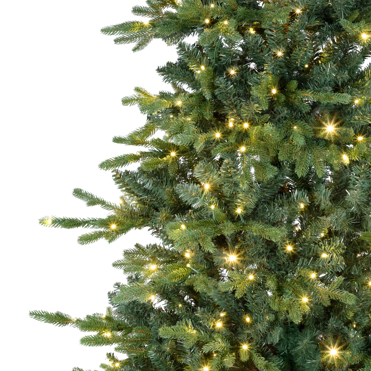 Real TouchPre-Lit Elite Breckenridge Pine IPT Artificial Christmas Tree - 12' Dual Color LED