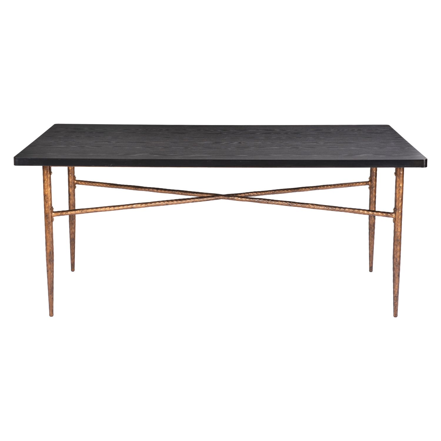 Nida Dining Table Black & Bronze