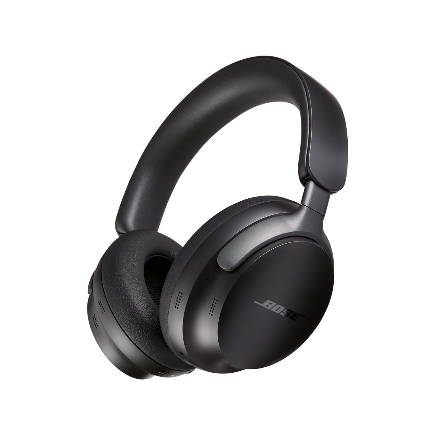 Bose QuietComfort Ultra Wireless Noise Cancelling Headphones with Spatial Audio, Over-The-Ear Headphones with Mic, Up to 24 Hours of Battery Life, Black -Open Box