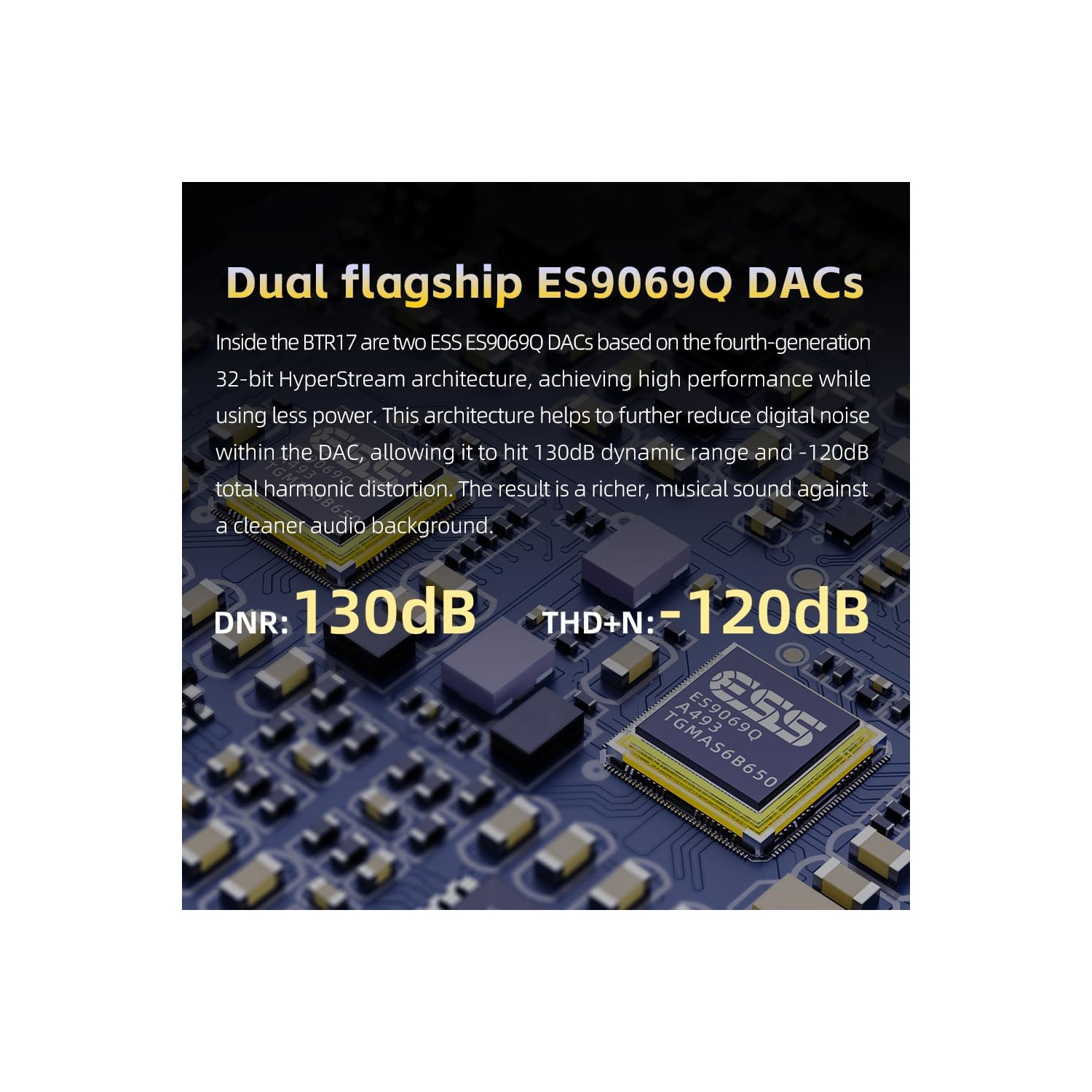 FiiO BTR17 Portable Bluetooth DAC and Headphone Amplifier-Blue