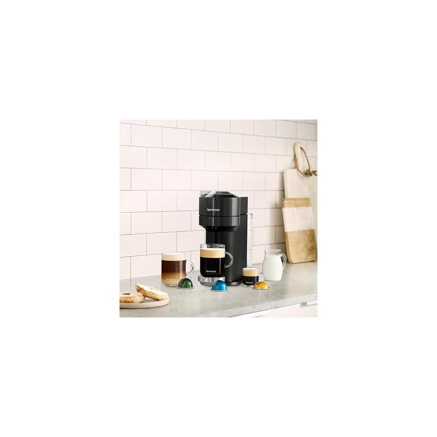 Nespresso Vertuo Next Premium Coffee and Espresso Machine by Breville - Classic Black