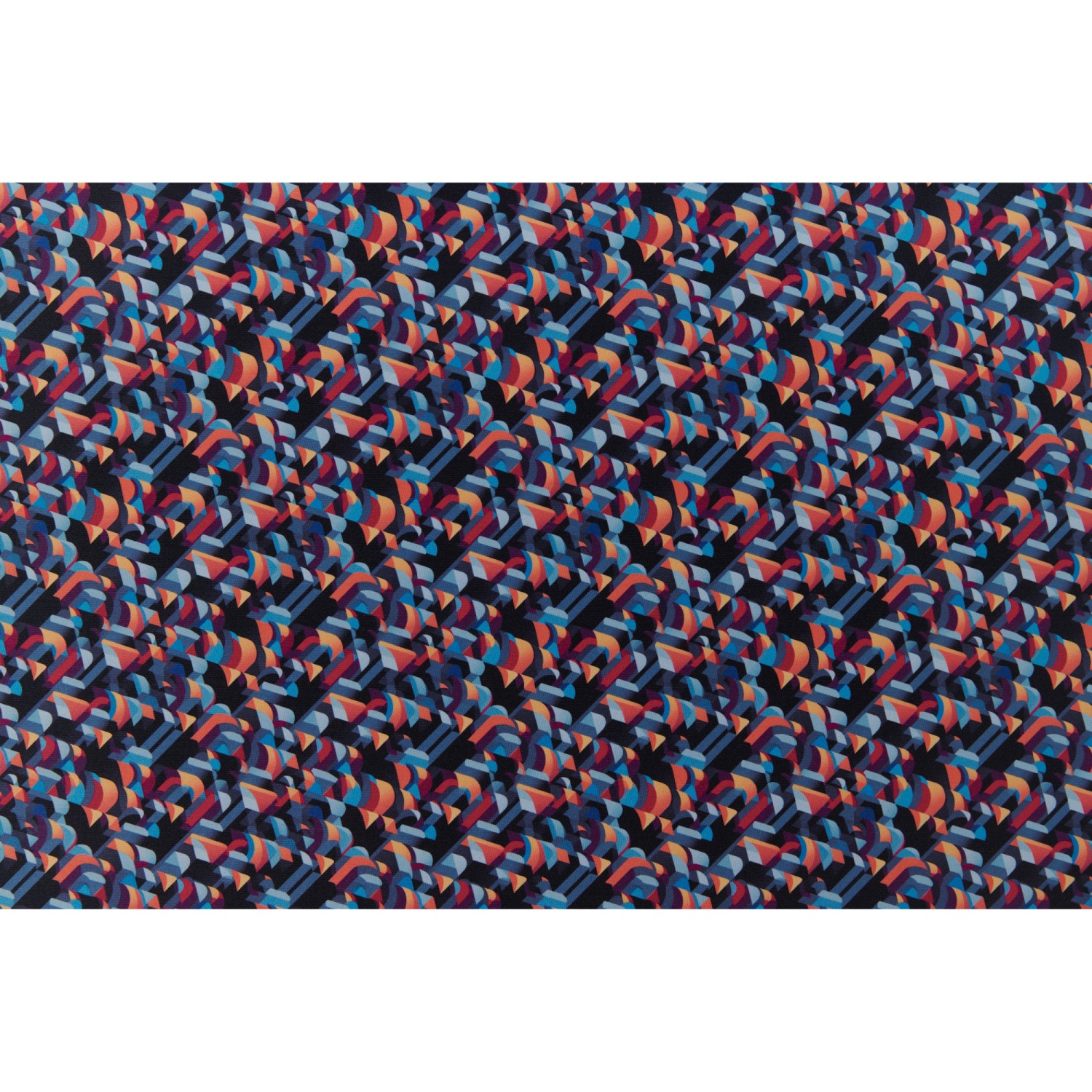 ONEofZERO Large Premium Desk Pad for Home, Office and Gaming, Anti-Slip Rubber Bottom Boundless and Sound Dampening, 40cm x 90cm (W), Chromatic