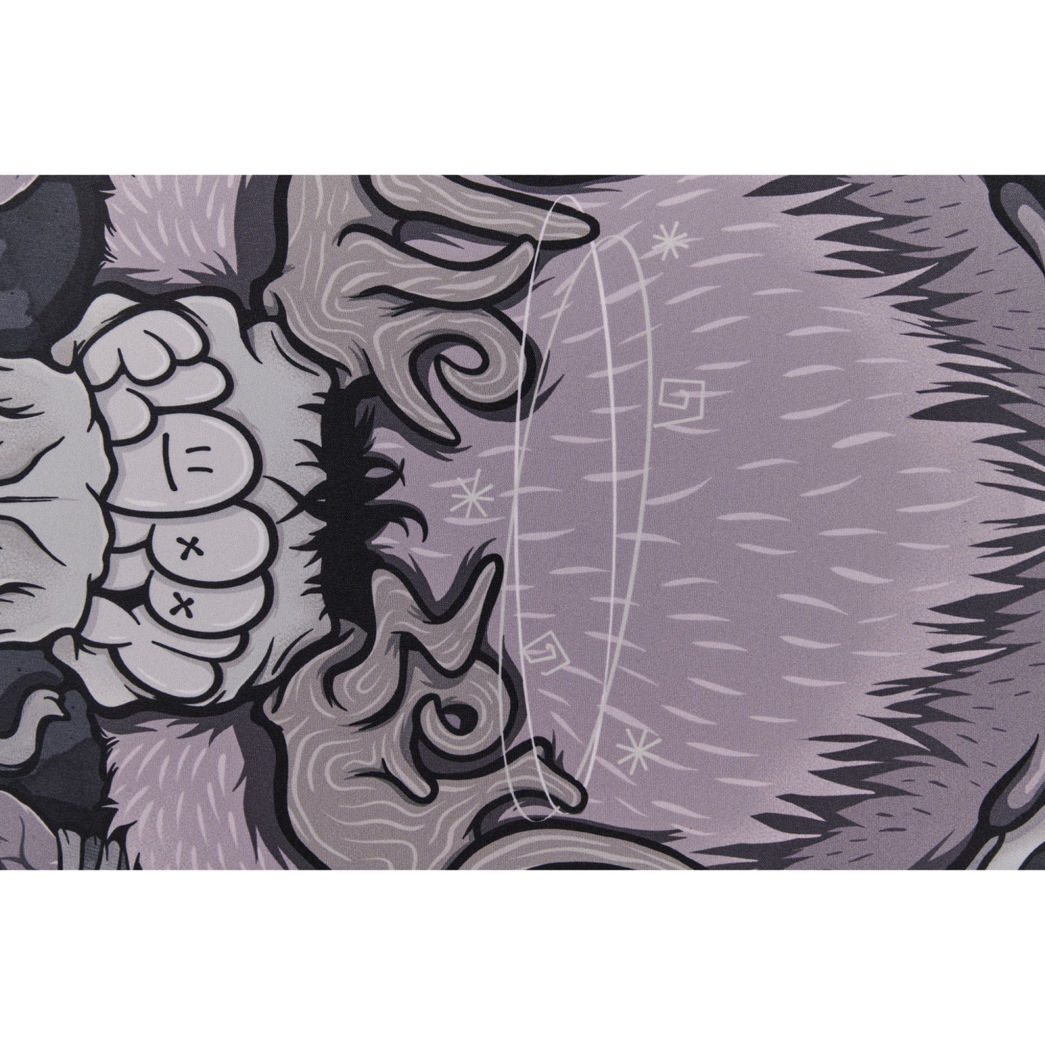 Grand sous-main de qualité supérieure d'ONEofZERO pour la maison, le bureau et les jeux vidéo, fond antidérapant en caoutchouc sans limites et