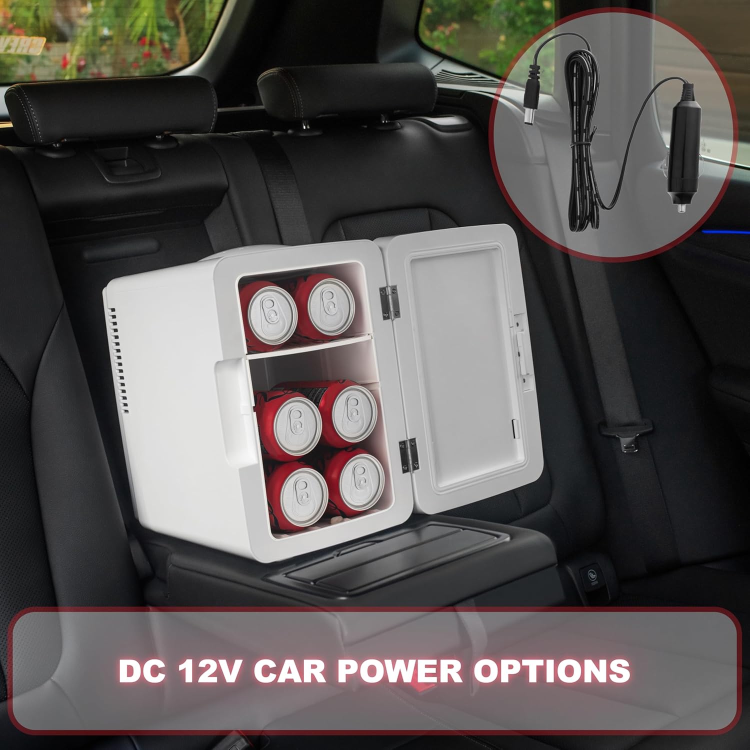 Réfrigérateur à 6,5 mini-miroir lumineux FR690 de Memorex