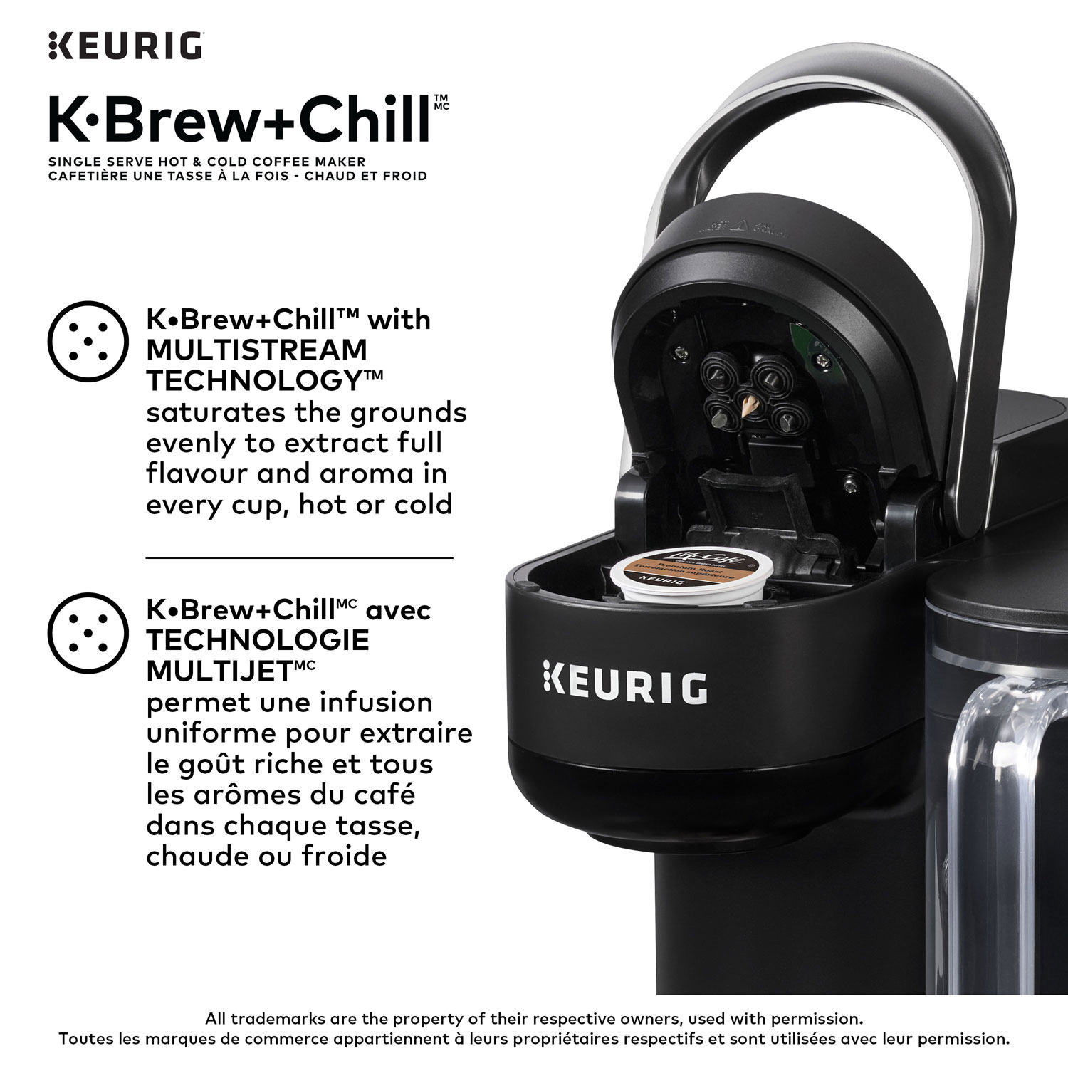 Keurig K-Brew+Chill Single Serve Coffee Maker - Black