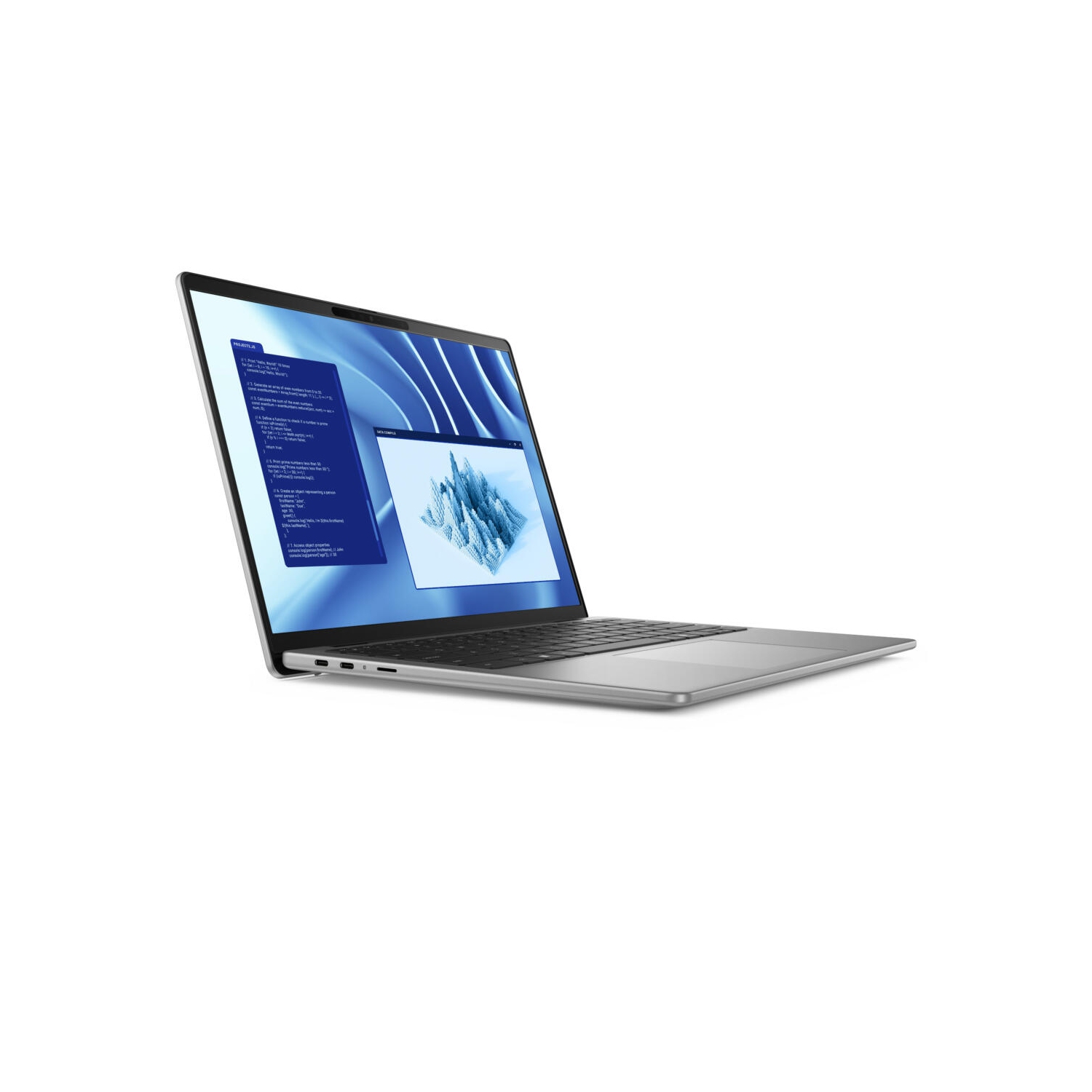 Dell Latitude 7455 14" WQXGA IPS Touchscreen Qualcomm Snapdragon X Plus 16GB 512GB Windows 11 Pro Gray