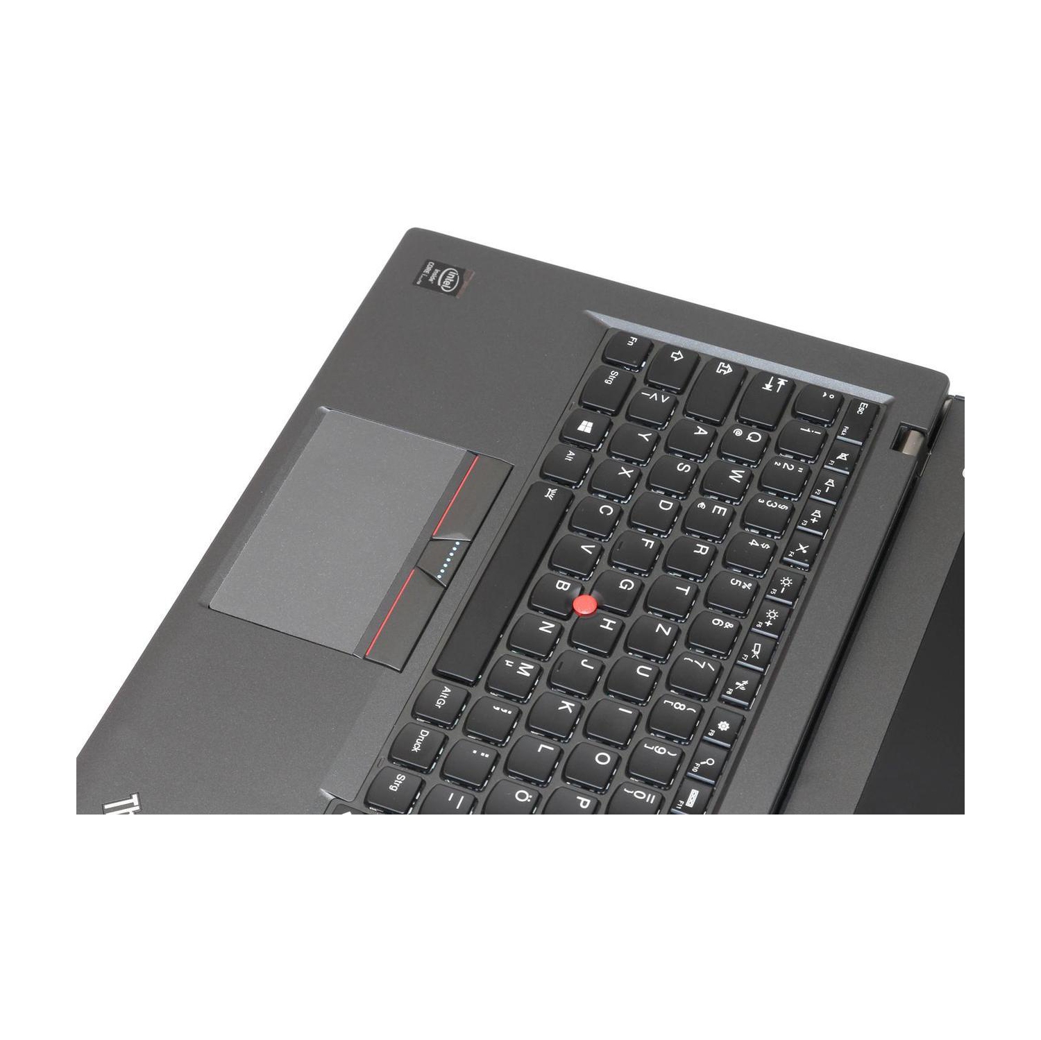 Refurbished - Lenovo ThinkPad T450s 14in Laptop, Intel Core i5 5300U 2.3Ghz, 8GB DDR3 RAM, 256GB SSD, Webcam, Windows 10 Pro