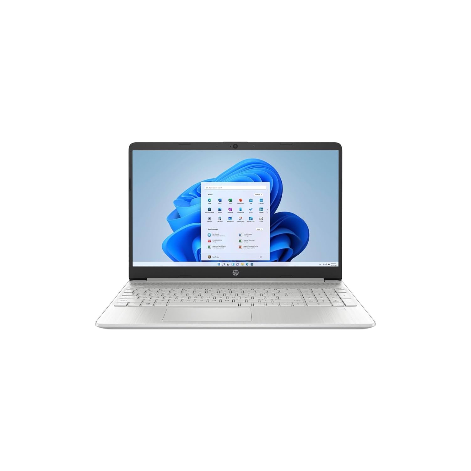 Open Box - HP 15-DY5001CA 15.6" Laptop with Intel® i5-1235U, 8GB RAM, 512GB SSD & Windows 11 Home - Natural Silver