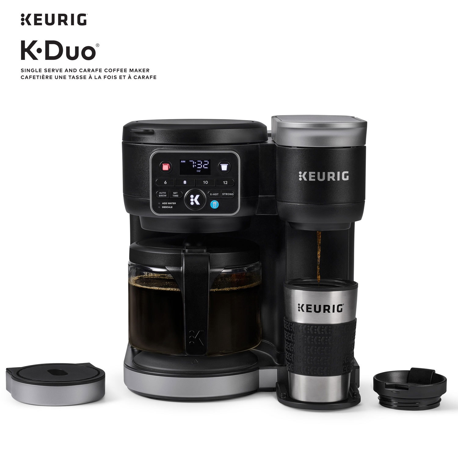 Keurig K-Duo Single Serve & Carafe Coffee Maker - Black