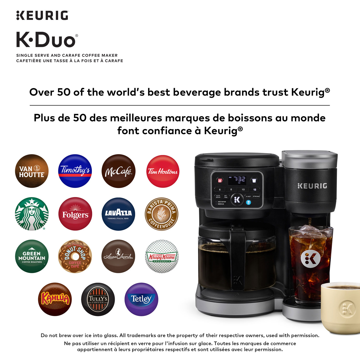 Keurig K-Duo Single Serve & Carafe Coffee Maker - Black