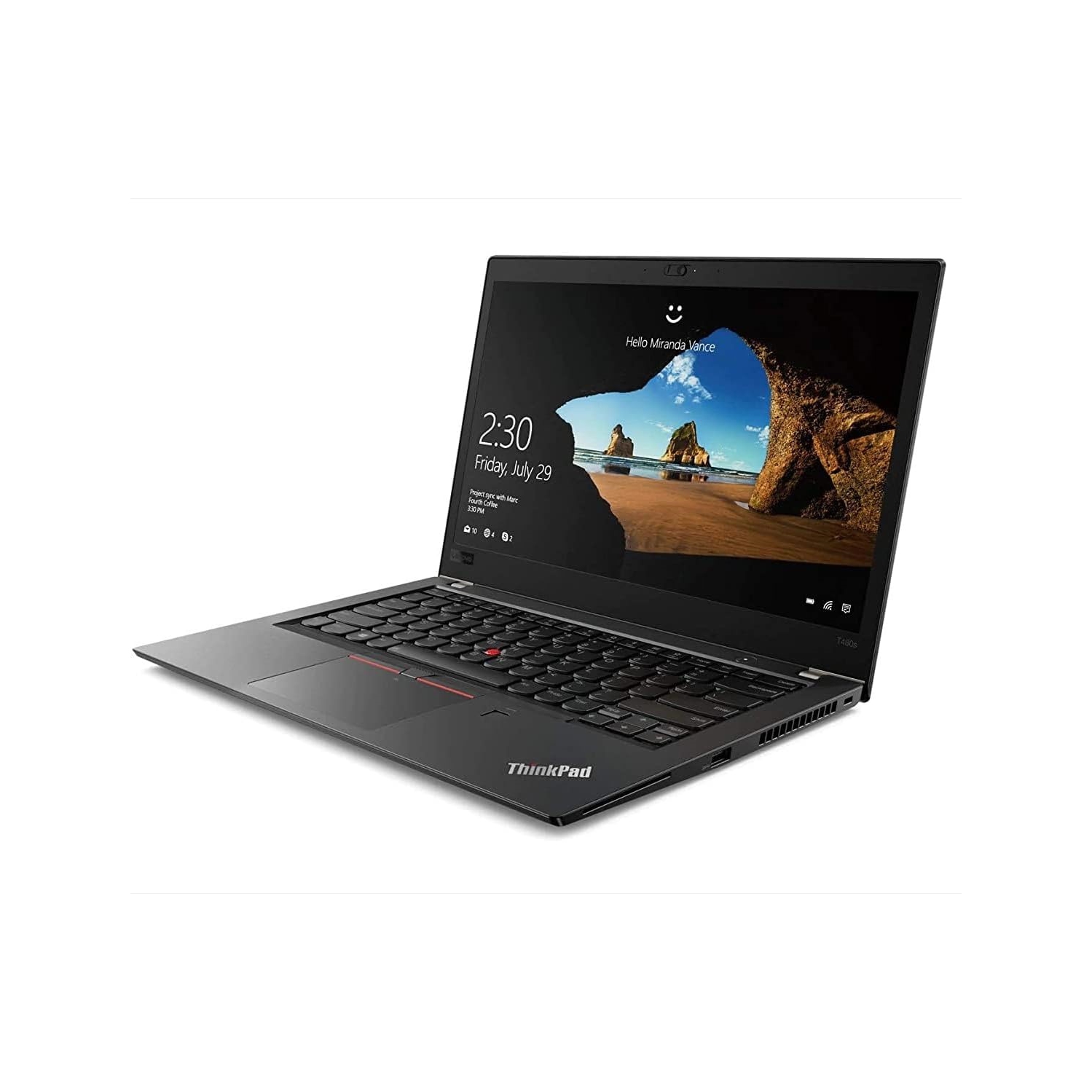 REFURBISHED - Lenovo ThinkPad T480S Core i7-8550U 16 Go RAM 256 Go SSD 14 po FHD Windows 11 Pro
