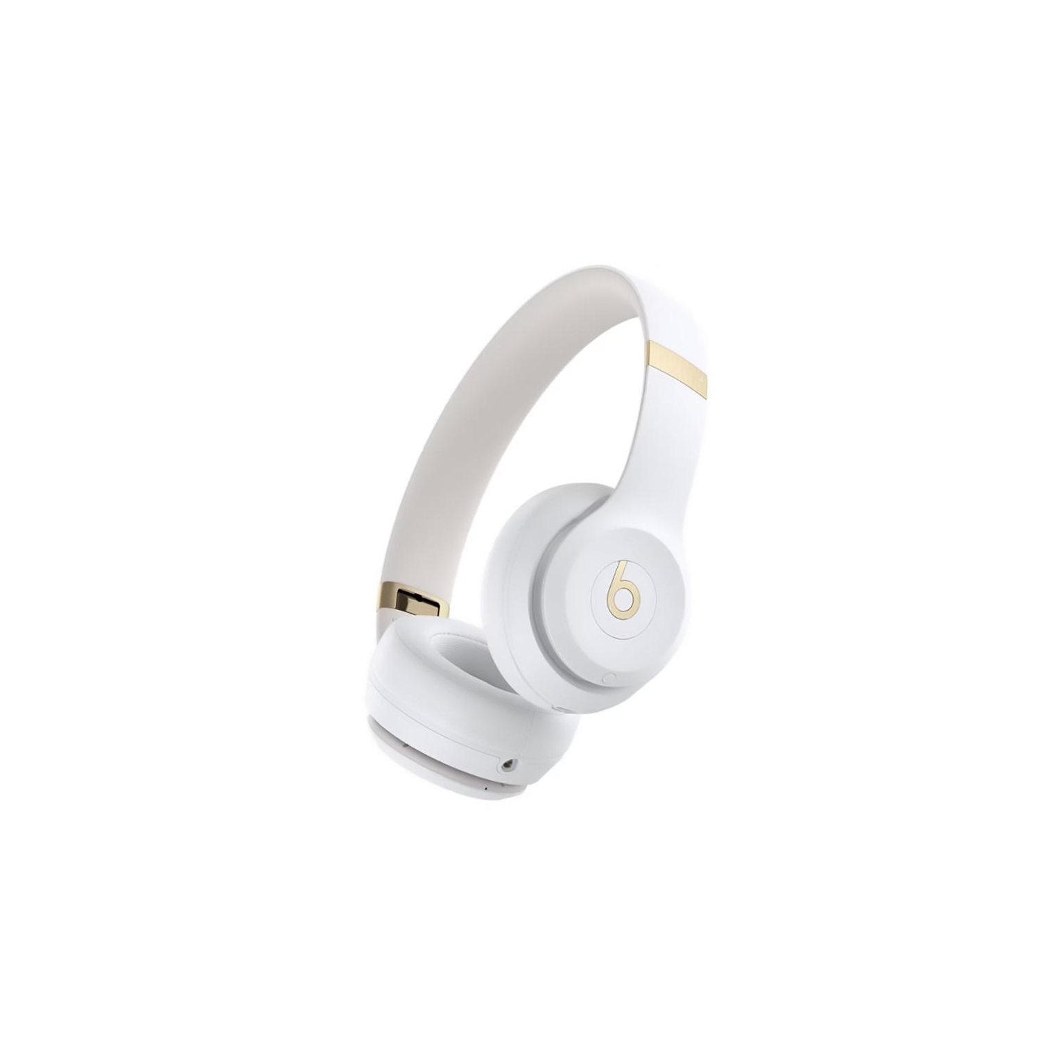 Open Box - Beats By Dr. Dre Solo 4 On-Ear Sound Isolating Bluetooth Headphones - Warm White