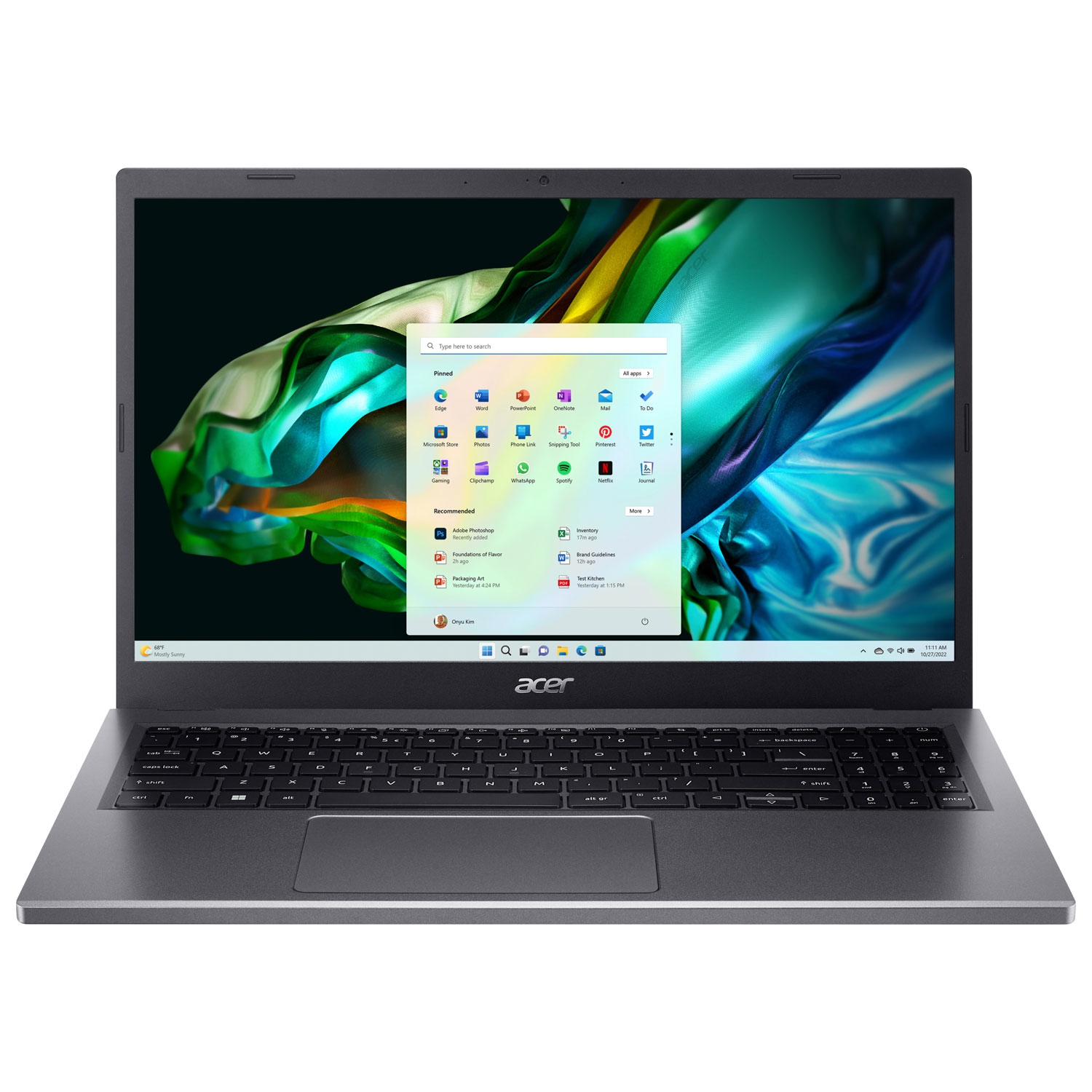 Acer 15.6” Aspire 5 laptop (Intel i3-1315U/8Gb RAM/512Gb SSD/Win11) - Open Box w/ 1 Year Warranty