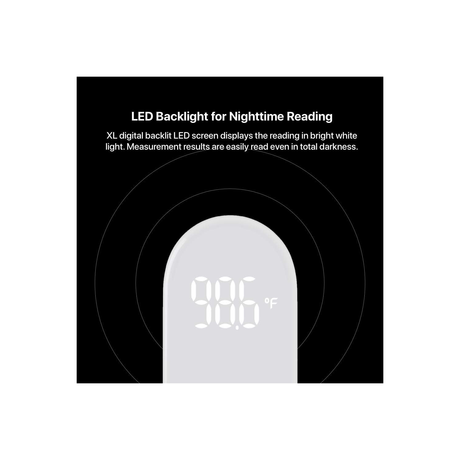 iHealth Non-Contact Infrared Forehead Thermometer - Digital Thermometer for Adults, Kids, and Babies with 3 Ultra-Sensitive Sensors